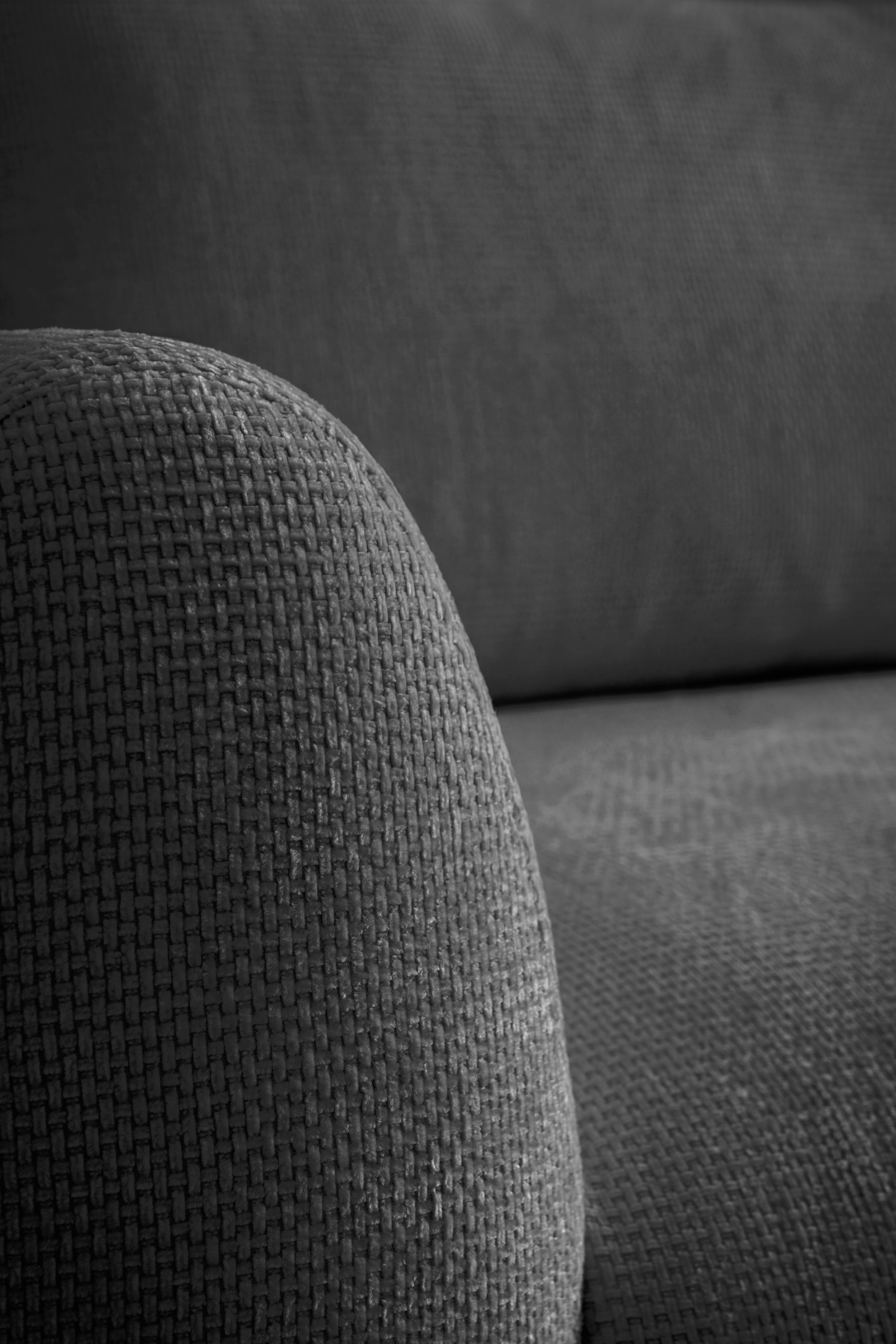 GOODproduct Ecksofa »KELLIE, L-Form, 315 cm, verstellbare Armlehne, Metallfüsse,« wahlweise Recamiere links o. rechts, Chenille-Stoff, hoher Sitzkomfort