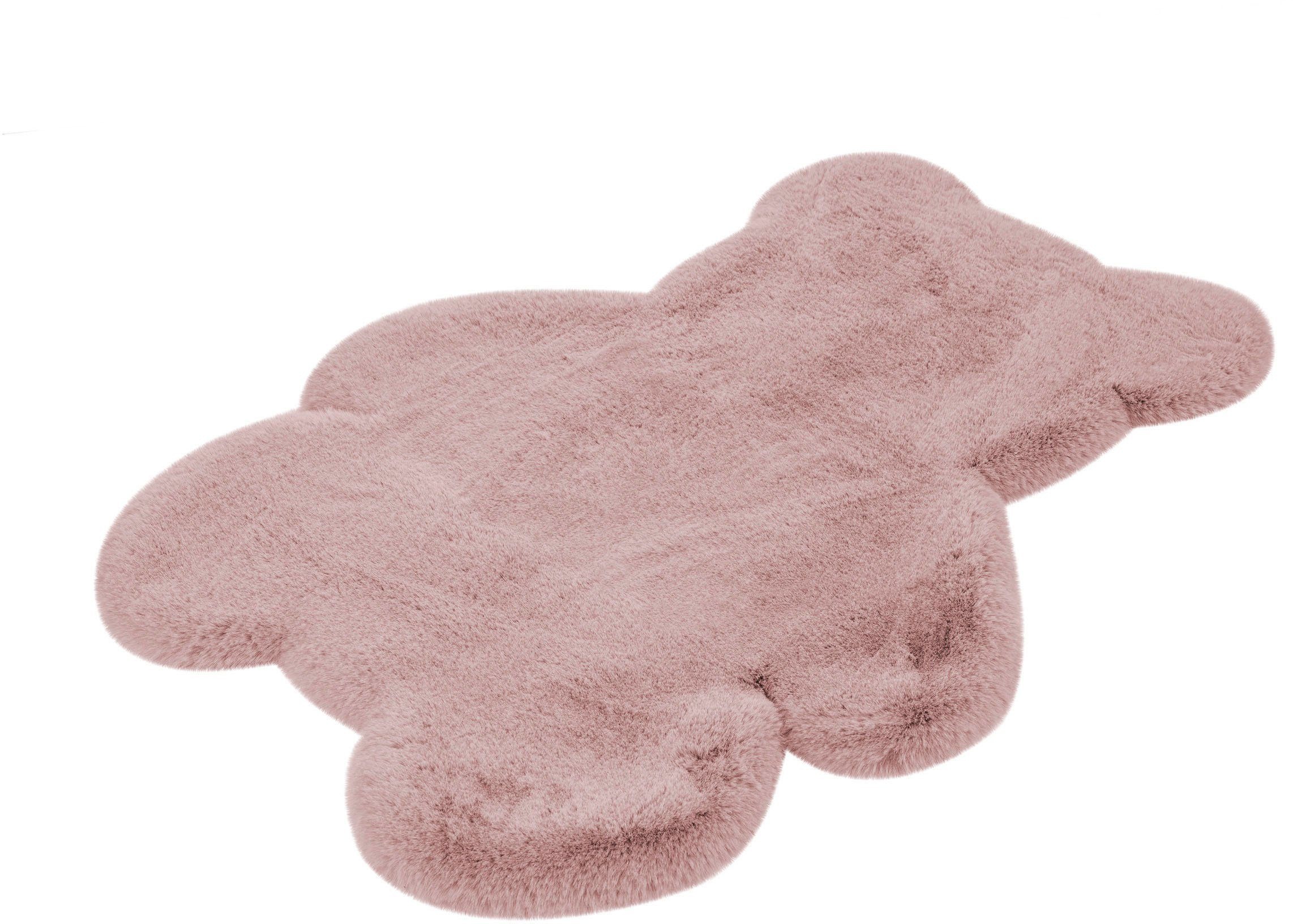 Image of calo-deluxe Kinderteppich »Kids-850«, Motivform, 36 mm Höhe, Kunstfell, Motiv Teddy bei Ackermann Versand Schweiz