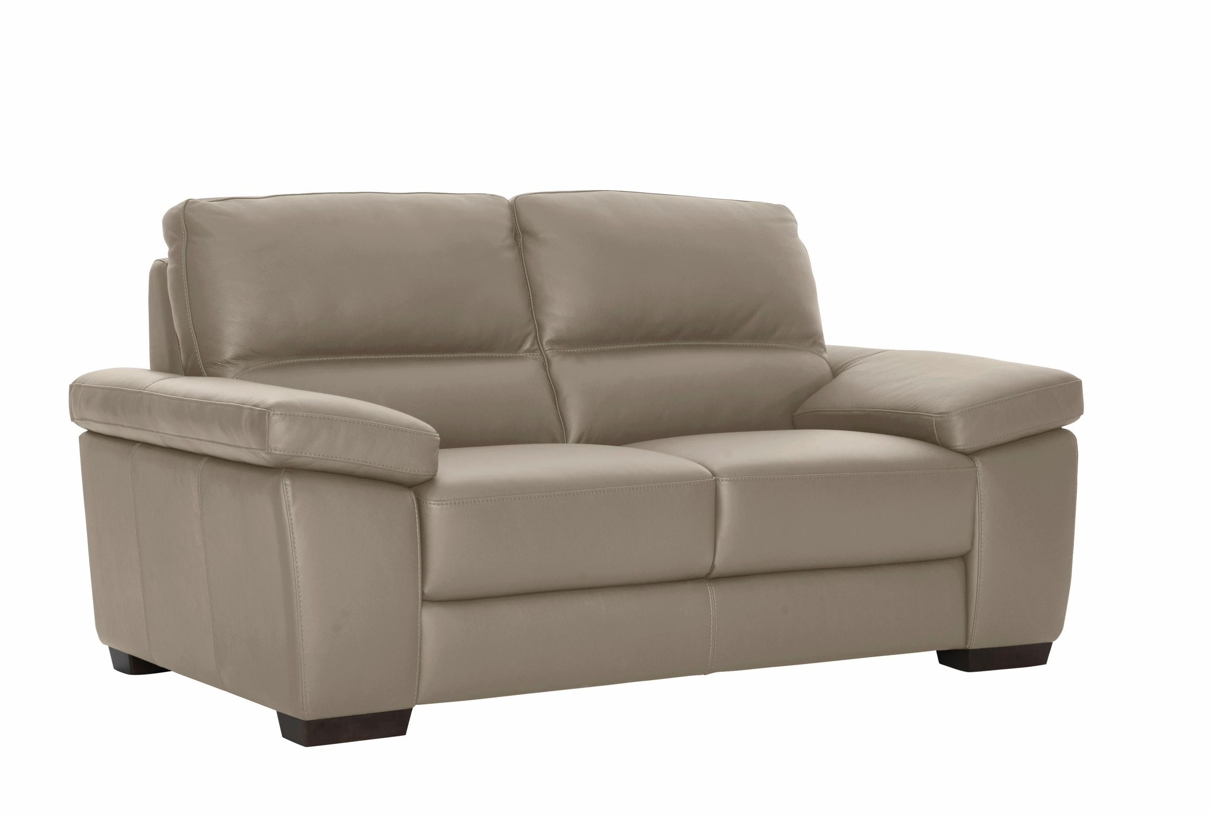 CALIA ITALIA 2-Sitzer "Gaia, hochwertiges Ledersofa mit erstklassigem Sitzkomfort" edles Design, in zwei hochwertigen Lederqualitäten