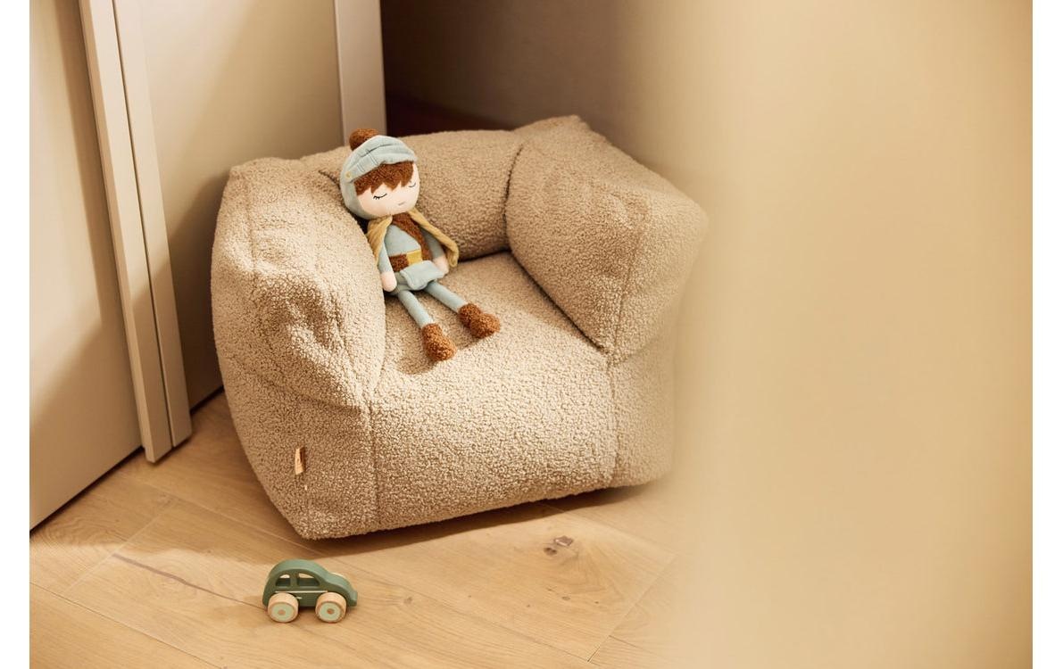 Jollein Kindersessel »Teddy Warm Sand« Gemütlicher Kindersessel