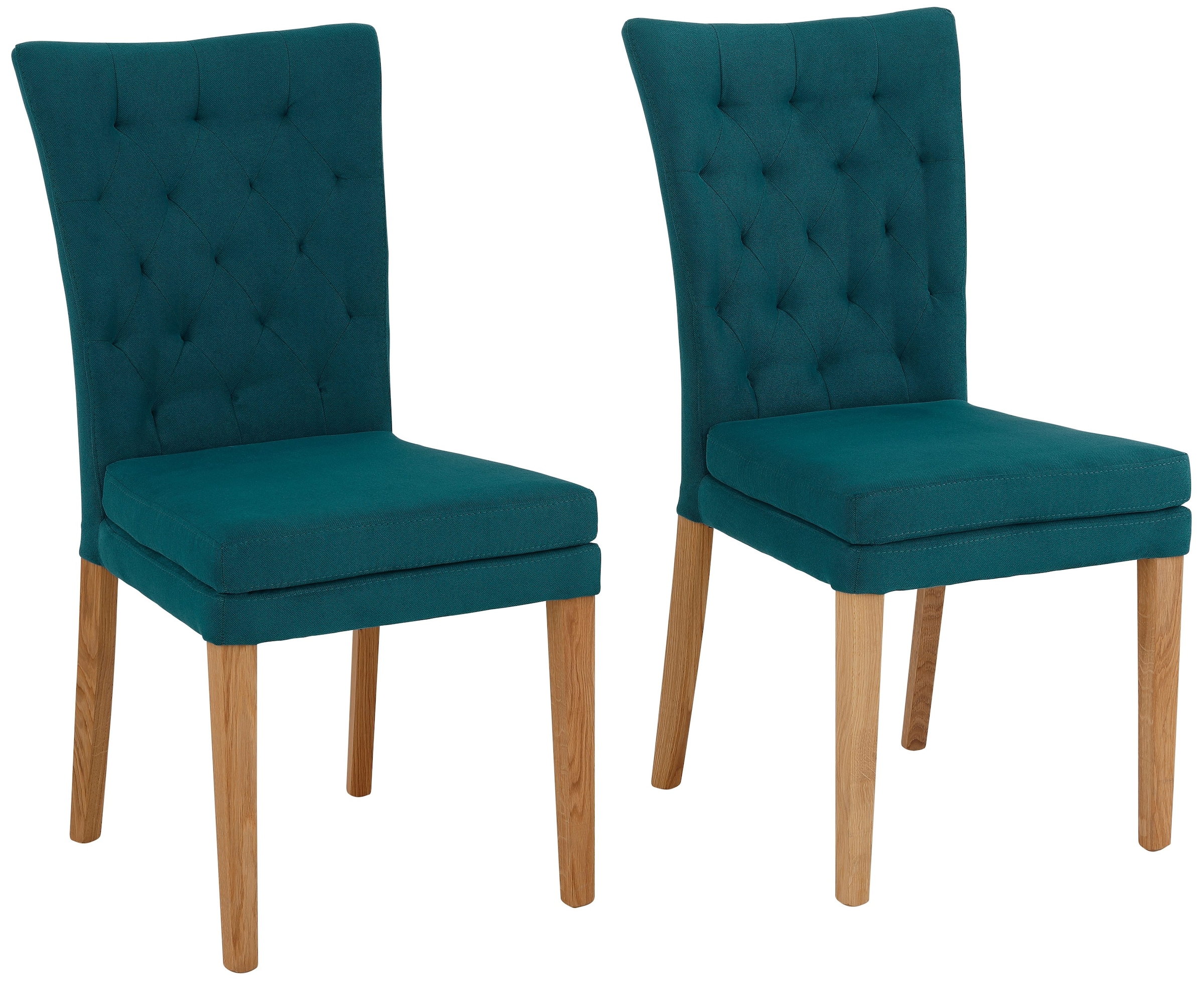 Image of Home affaire Esszimmerstuhl "Colorado" (Set) 2 Stk.Beine in eiche oder nussbaum. Im 2er, 4er oder 6er-Set