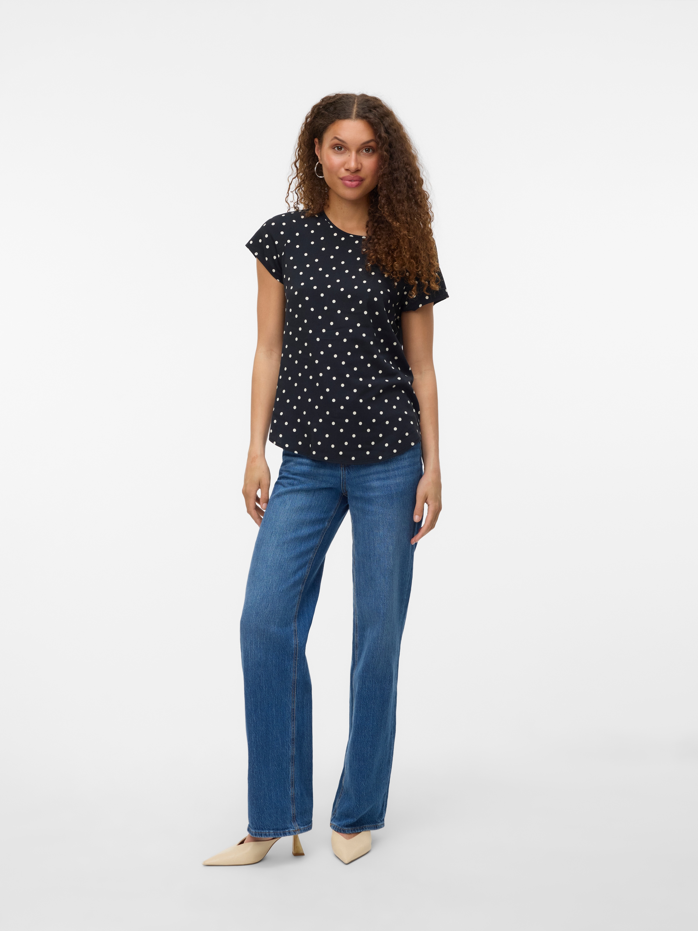 Vero Moda Shirtbluse »VMBELLA SS TOP AOP WVN GA«