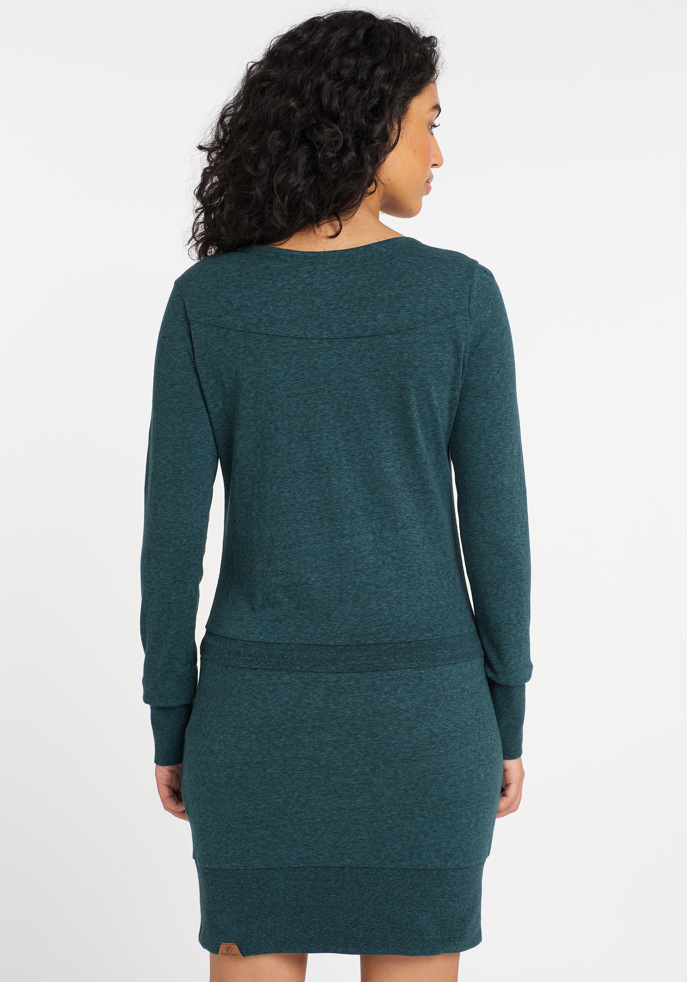 Ragwear Robe en jersey »ALEXA« mit Kordelzug und kontrastigen Zierperlen-Besatz