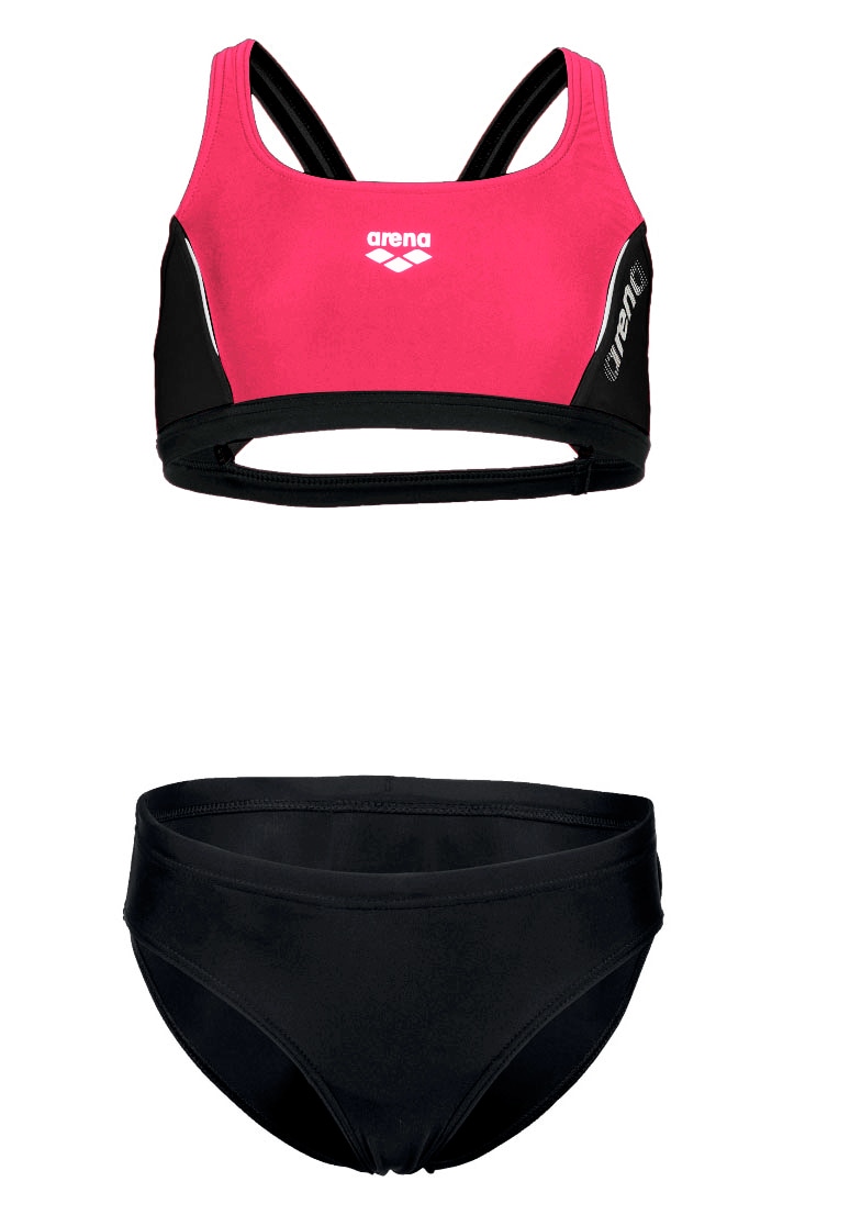 sportlichem auf und in Bench. Farben »Yva versandkostenfrei Bustier-Bikini Design Kids«,