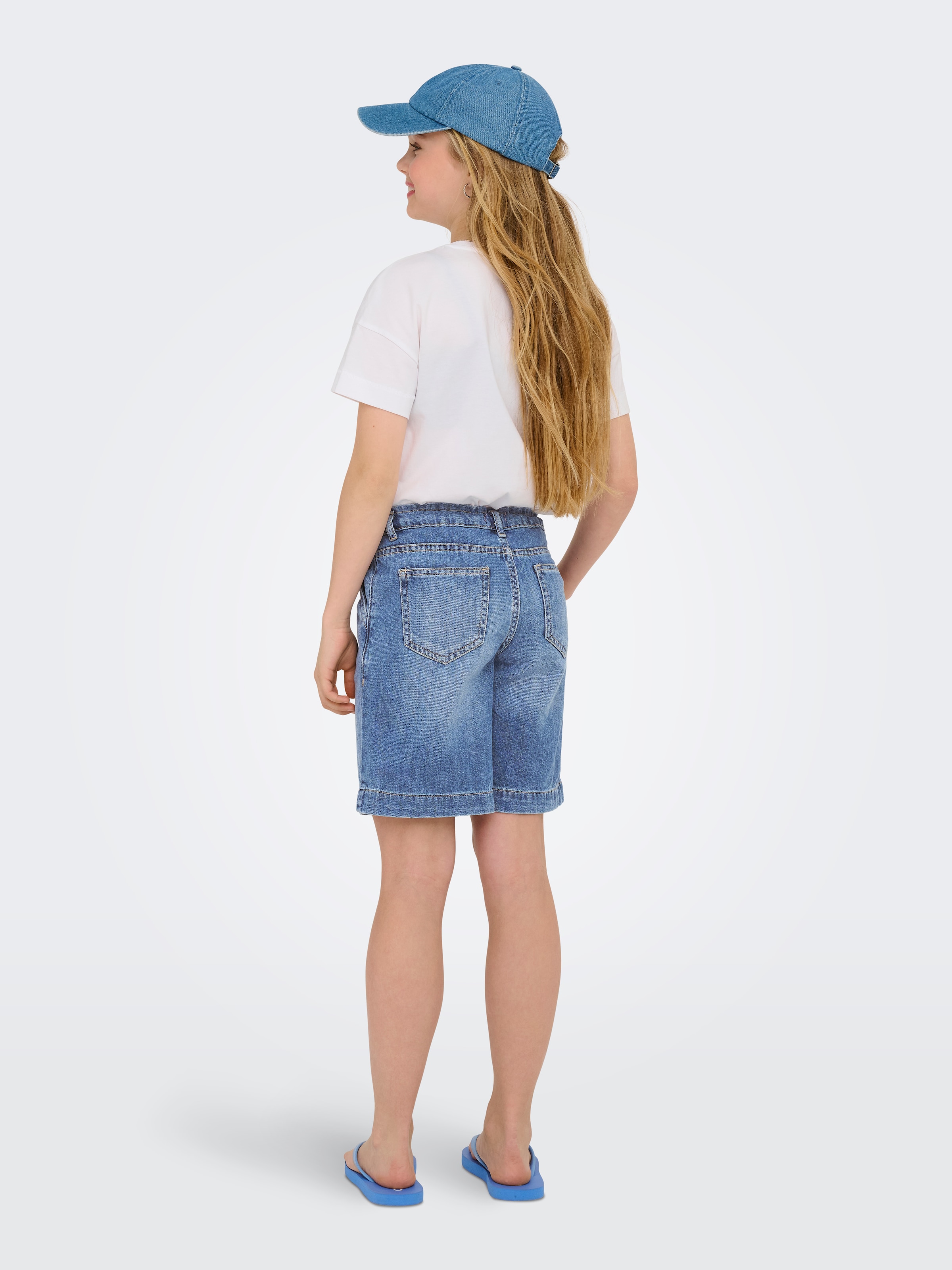 KIDS ONLY Jeansshorts »KOGCOMET WIDE LONG SHORTS DNM DIA NOOS«