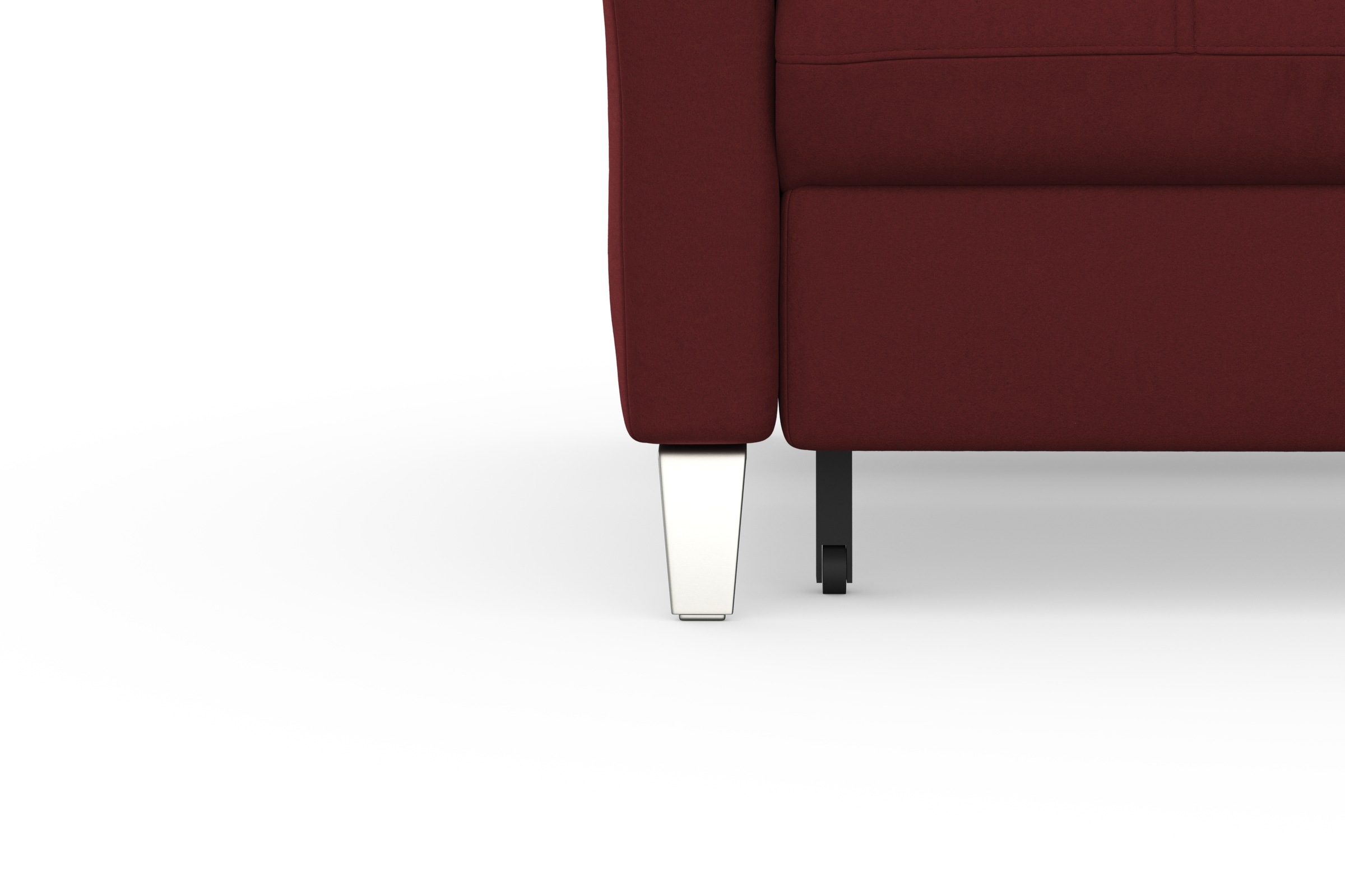 sit&more Ecksofa »Marano L-Form«, inklusive Kopfteilverstellung, wahlweise mit Bettfunktion, Bettkasten