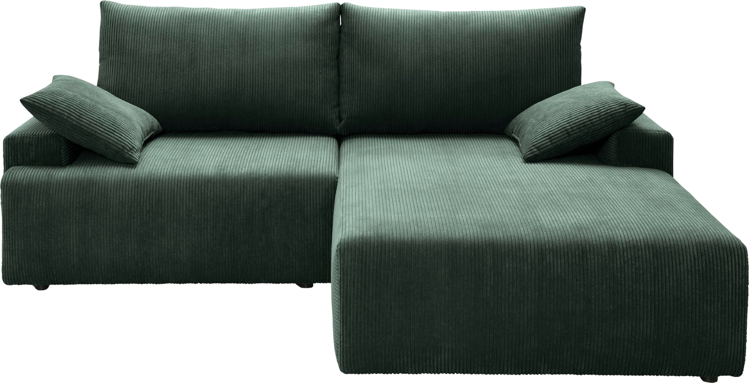 fashion sofa Ecksofa und verschiedenen »Orinoko«, exxpo kaufen inklusive in Bettkasten jetzt - Cord-Farben Bettfunktion