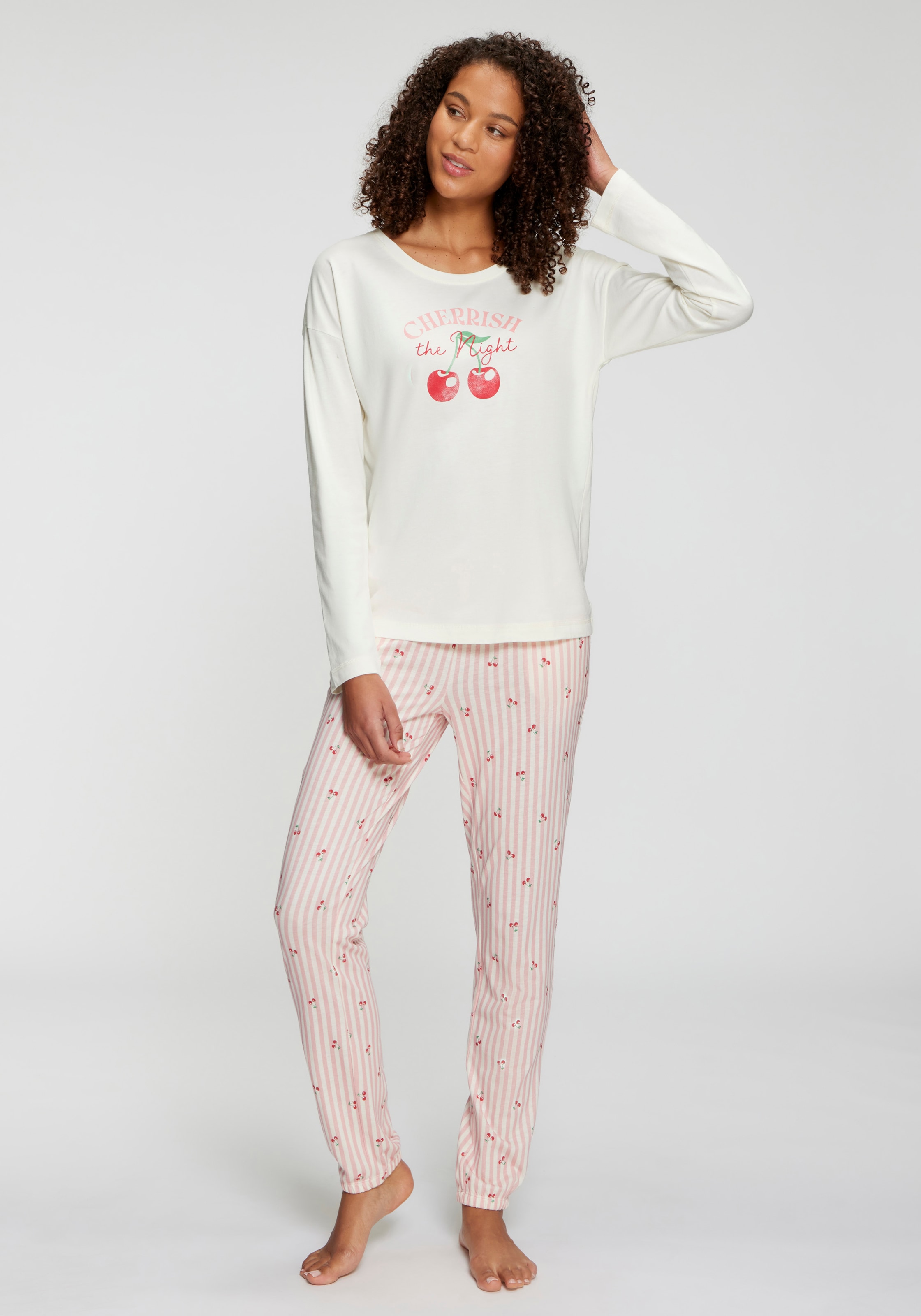 Vivance Dreams Pantalon de pyjama  in schmaler Form