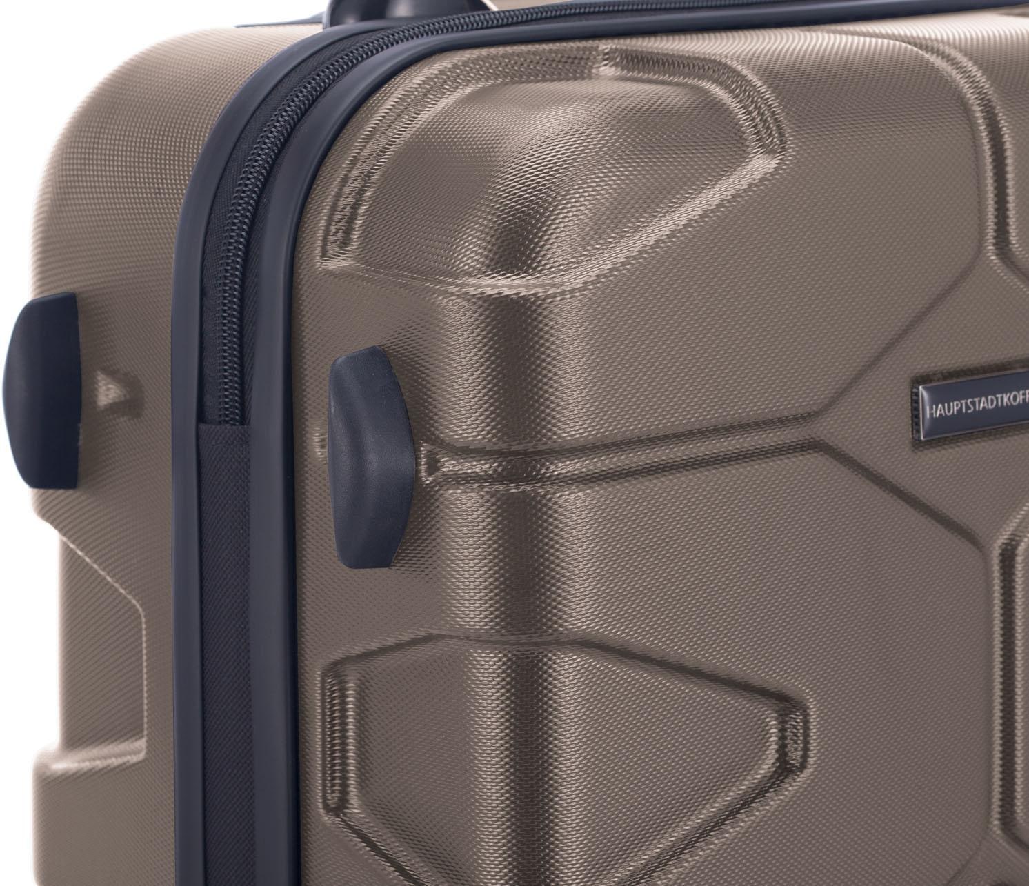 Hauptstadtkoffer Trolley à coque dure »X-Kölln, 55 cm« 43 litre 4 Rollen Hartschalen-Koffer Handgepäck-Koffer Reisegepäck TSA Schloss