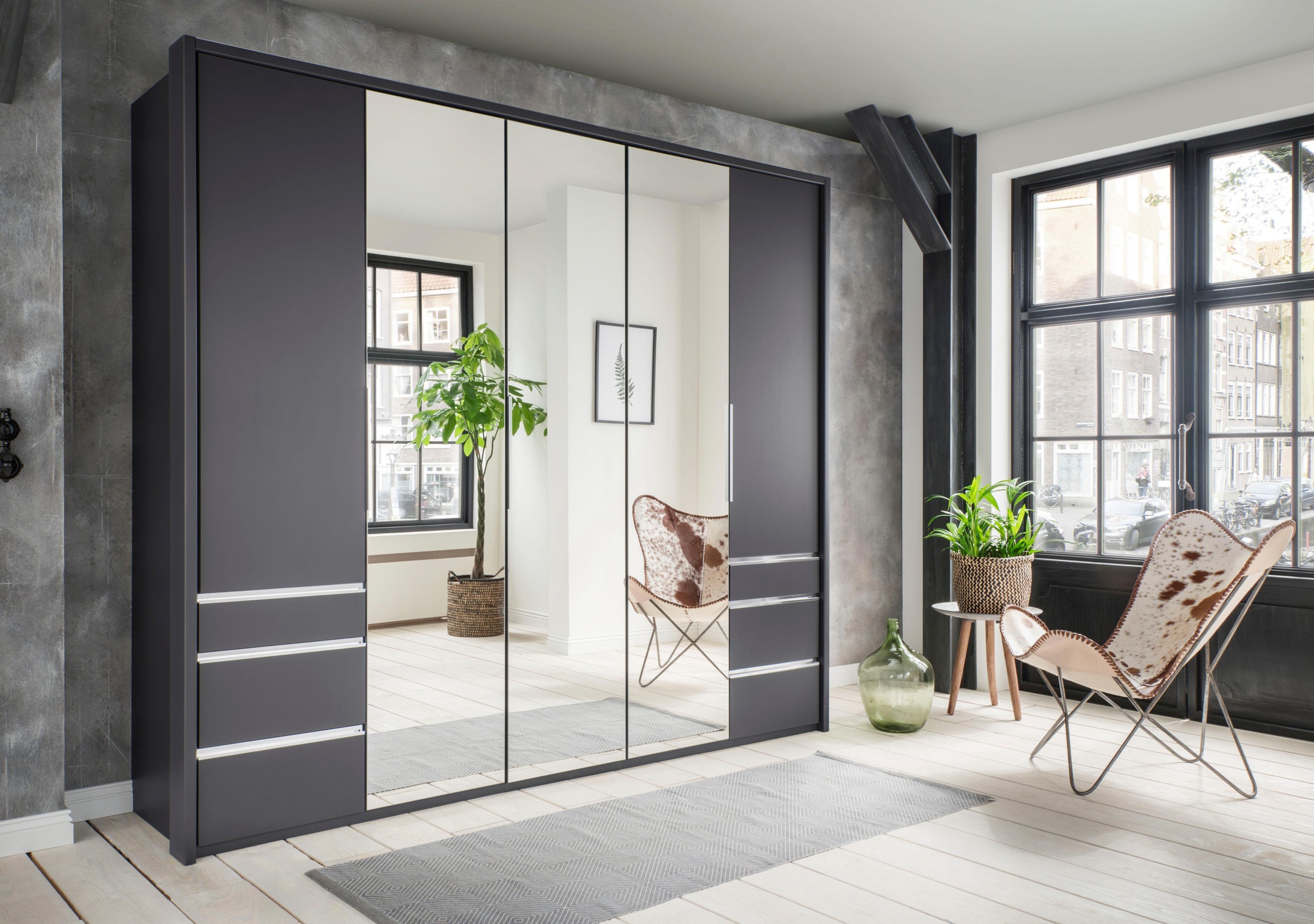 Fresh To Go Falttürenschrank »Everly«, mit Schubkästen ab 99 CHF