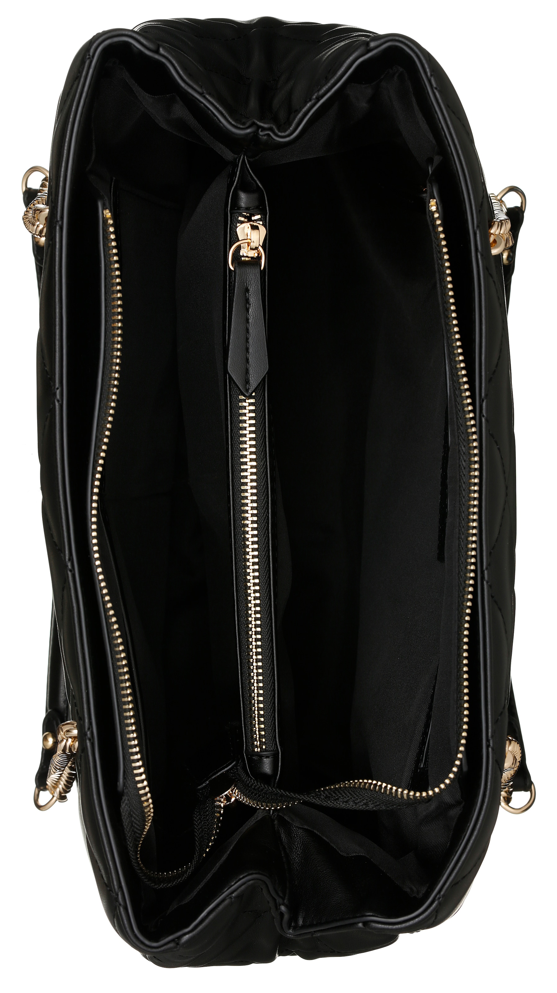VALENTINO BAGS Shopper »ADA«, mit goldfarbenen Kettendetails und Ziersteppung