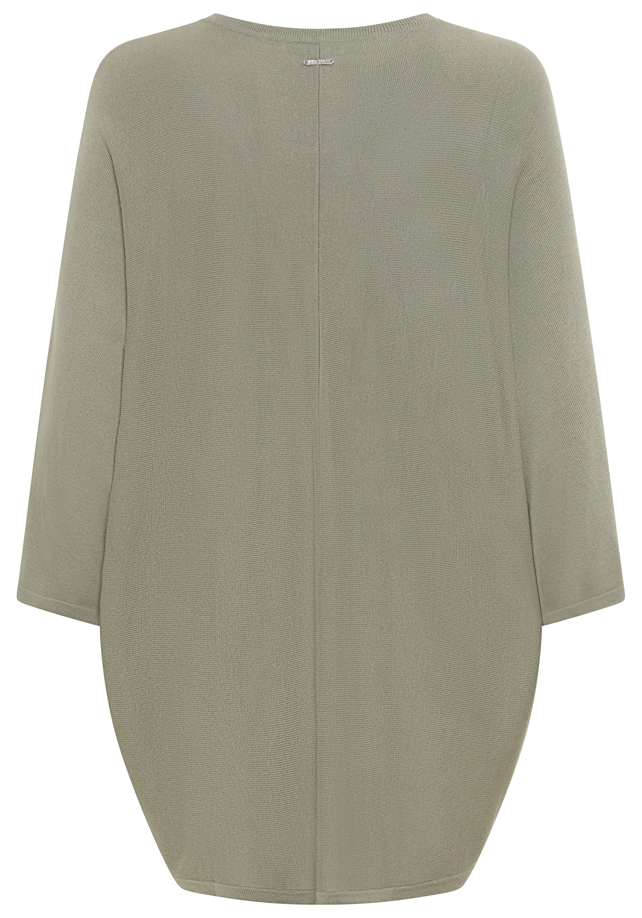 Laura Scott Strickjacke oversized, mit Verschluss und 3/4 Ärmeln