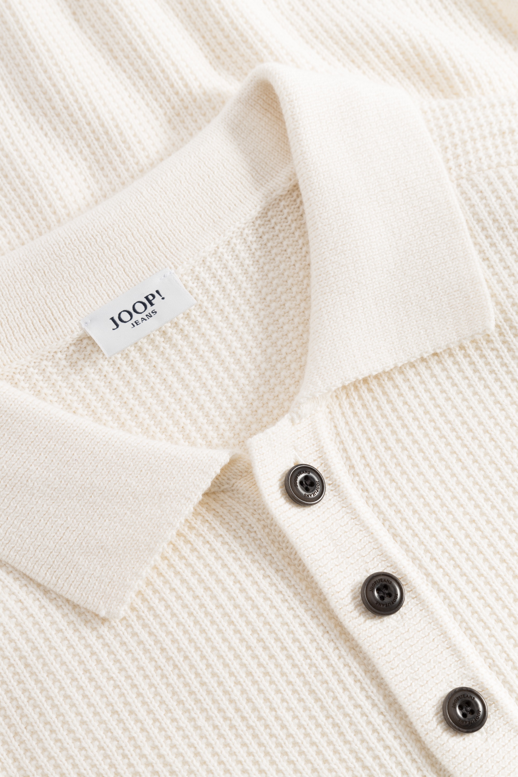 Joop Jeans Strickpullover »Odino« mit Kragen