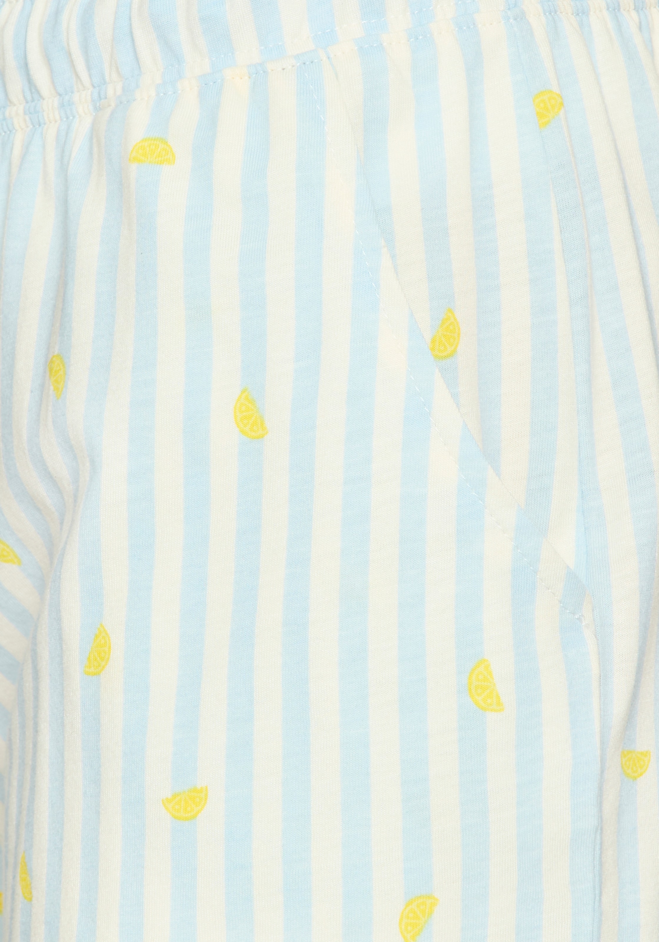 Vivance Dreams Pyjamashorts  mit süssem Streifenmuster