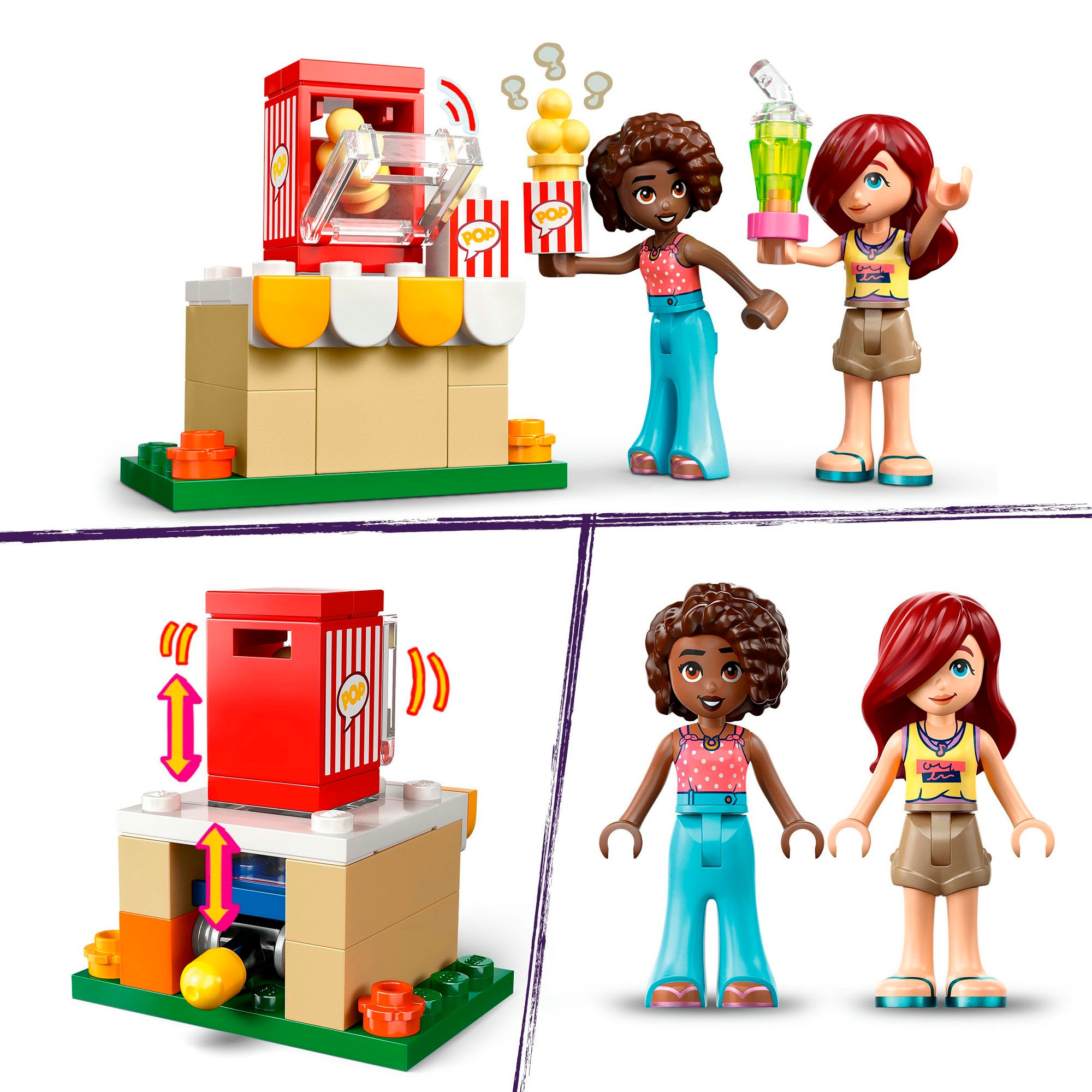 LEGO® Konstruktionsspielsteine »Filmabend mit Freunden (42642), LEGO Friends« Made in Europe