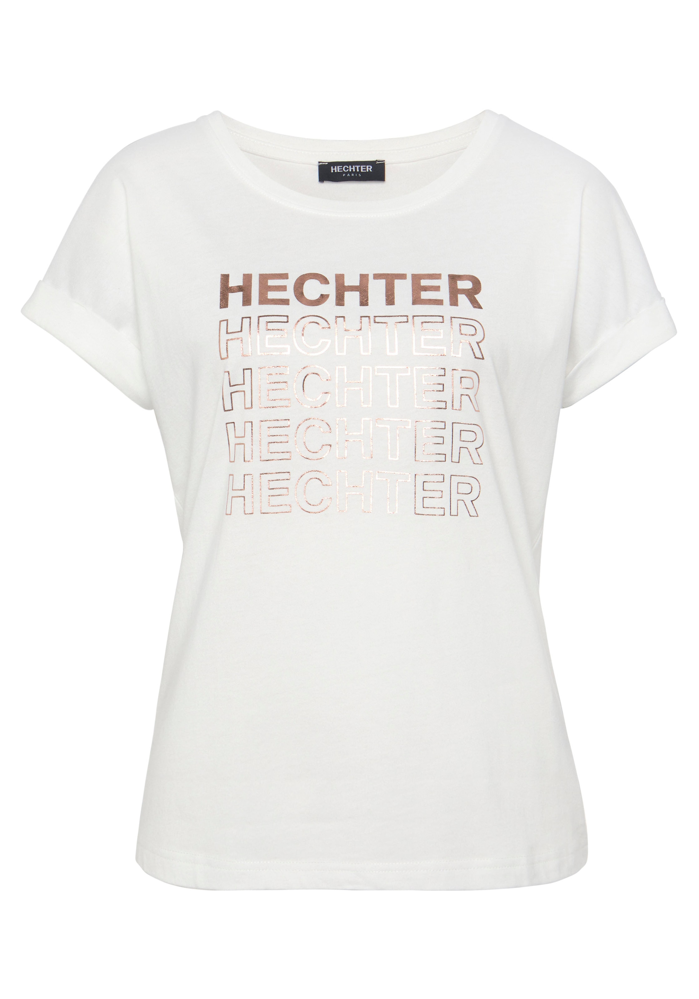 ♕ HECHTER PARIS auf versandkostenfrei T-Shirt, mit Markendruck