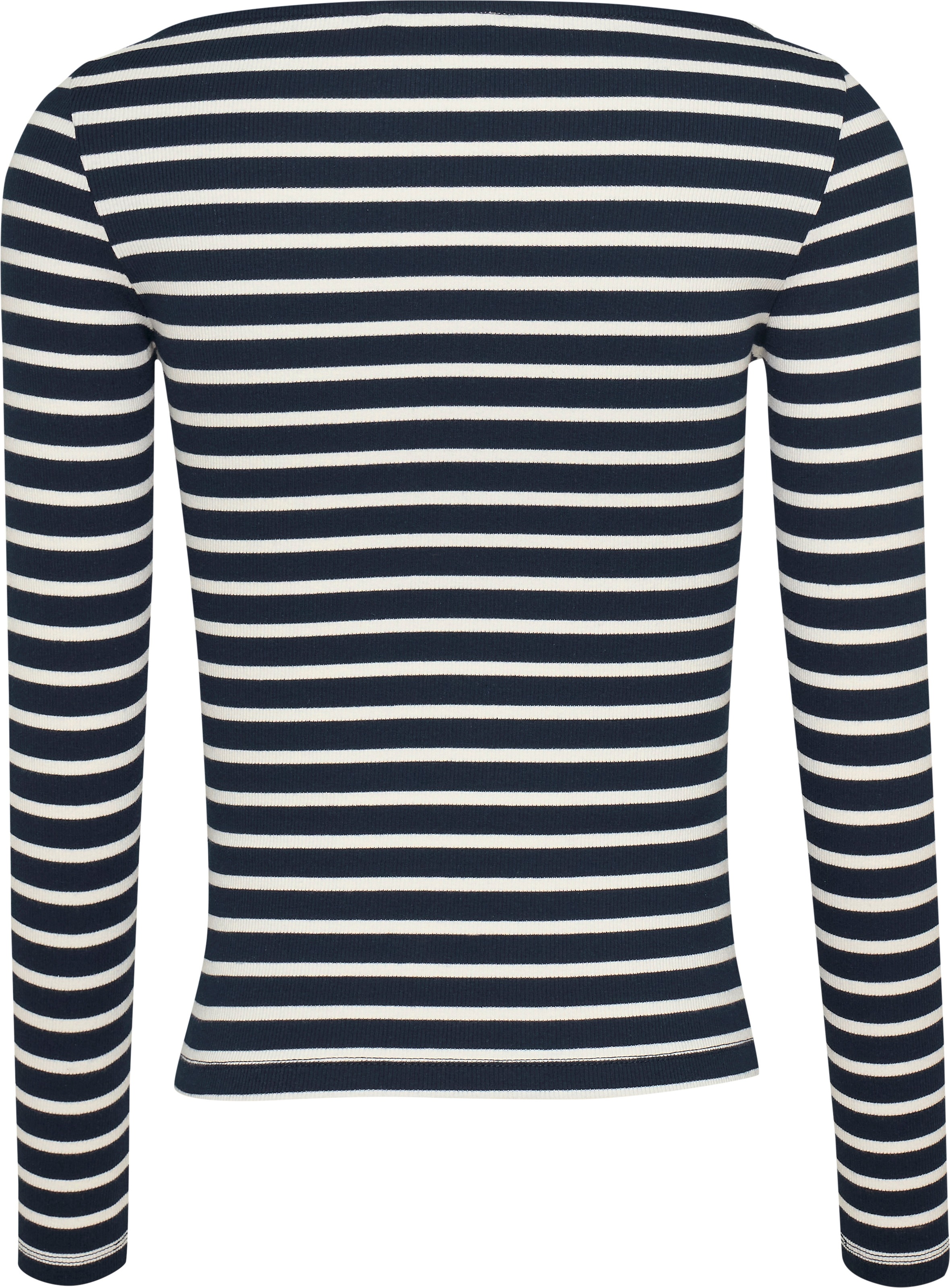 Tommy Jeans Langarmshirt »TJW BRETON STRIPE LS«, im Streifendesign