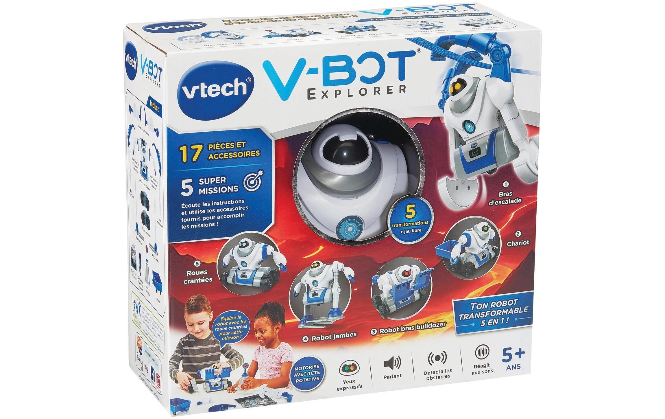 Vtech® Roboter »V-Bot 5 en 1 -FR-«