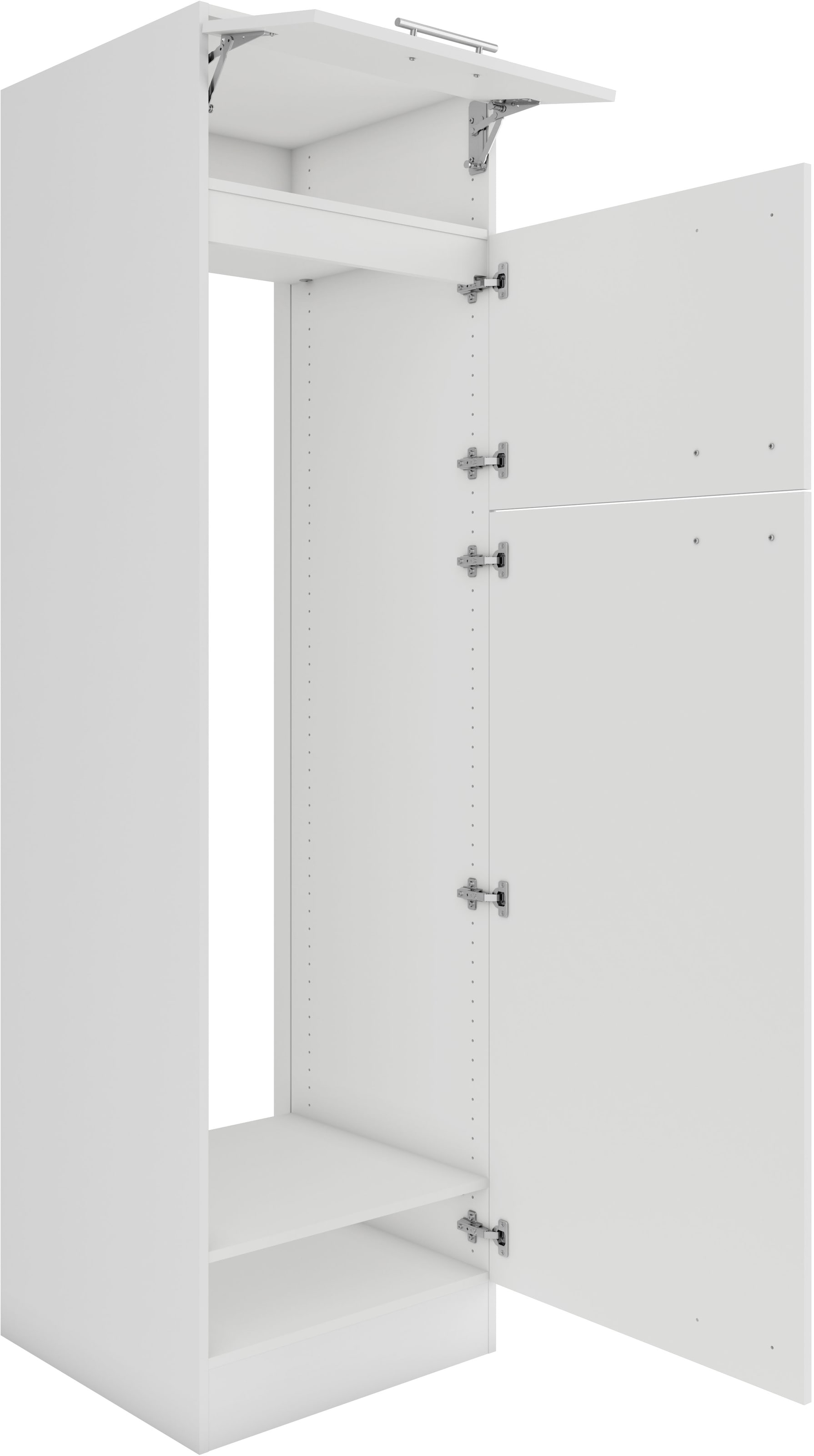 OPTIFIT Armoire réfrigérée encastrable »Bella« Breite 60 cm, Nischenmasse B/T/H 56,7/55,5/144,6 cm