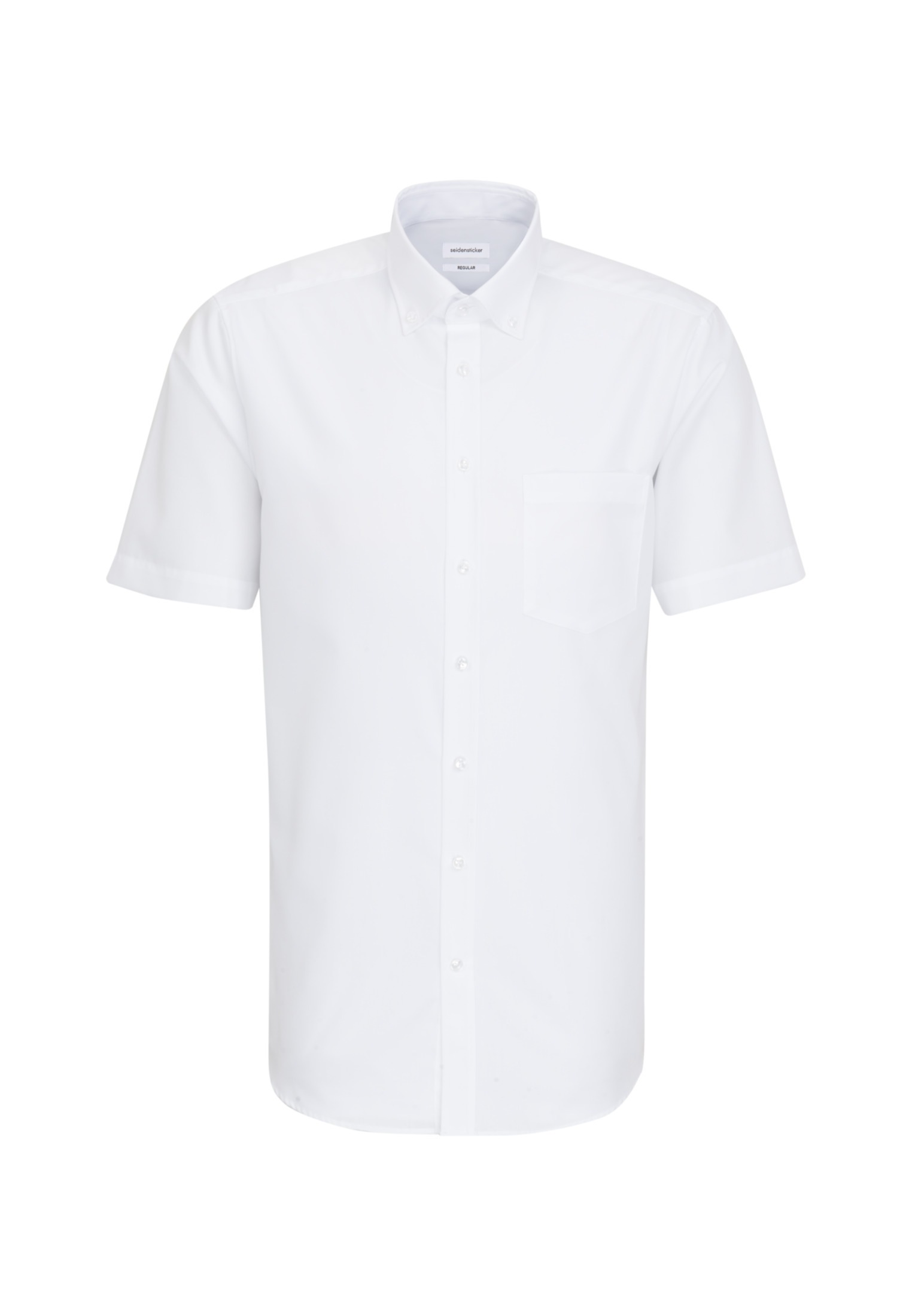 Image of seidensticker Businesshemd »Regular«, Regular Kurzarm Button-Down-Kragen Uni bei Ackermann Versand Schweiz