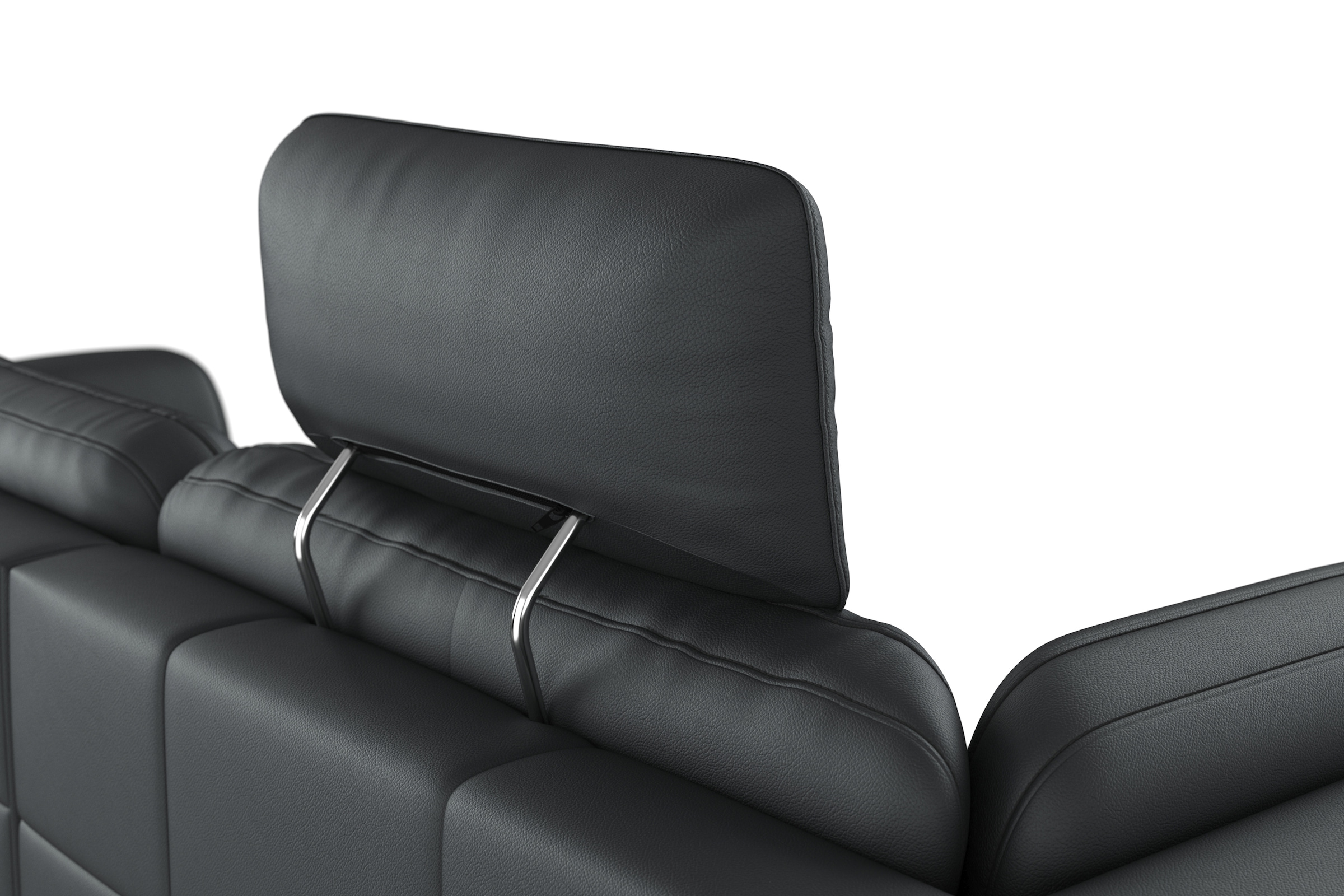sit&more Ecksofa »Bendigo L-Form«, inklusive Sitztiefenverstellung, Bodenfreiheit 12 cm, in 2 Fussfarben