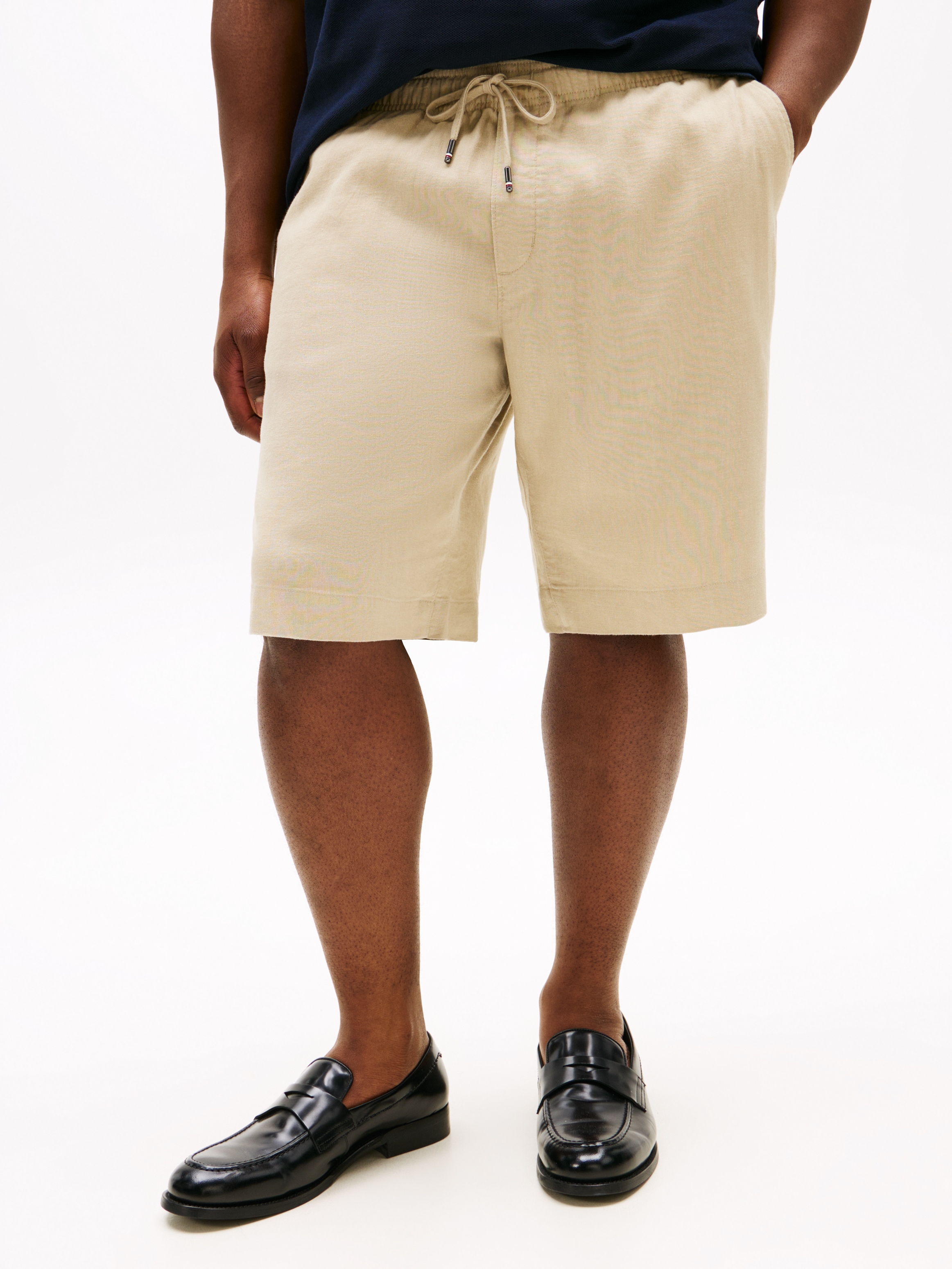 Tommy Hilfiger Big & Tall Shorts »BT-BROOKLYN PO LINEN SHORT-B«, Grosse Grössen