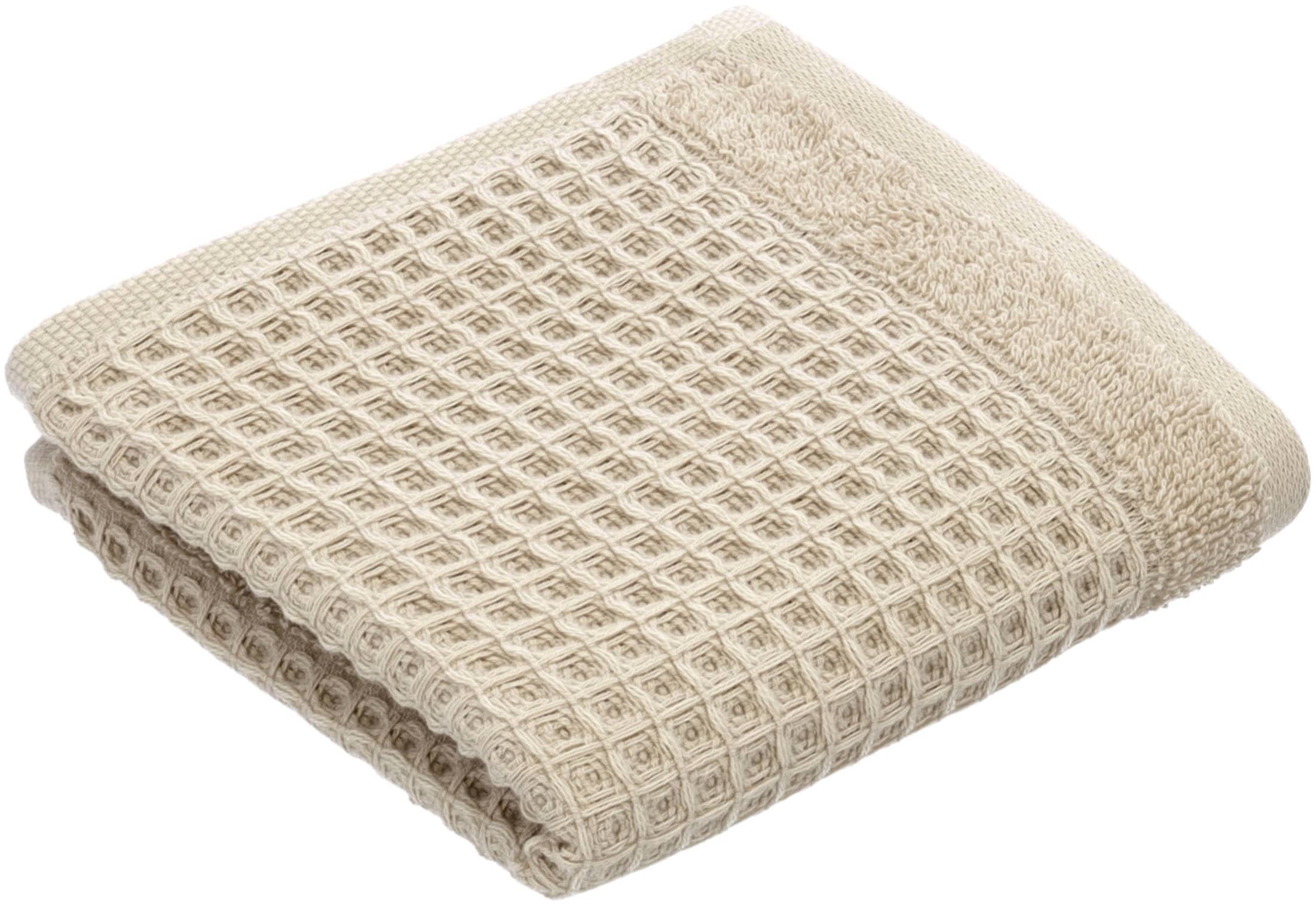 Image of Vossen Gästehandtücher "Senses" leichte Waffelstruktur