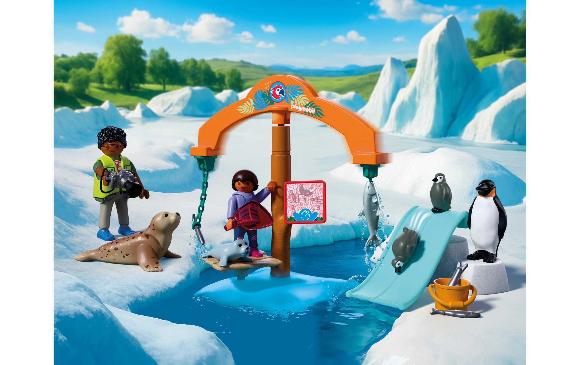 Playmobil® Jeu de construction »Zoo: Eis-Expedition (72073), Animals & Friends«
