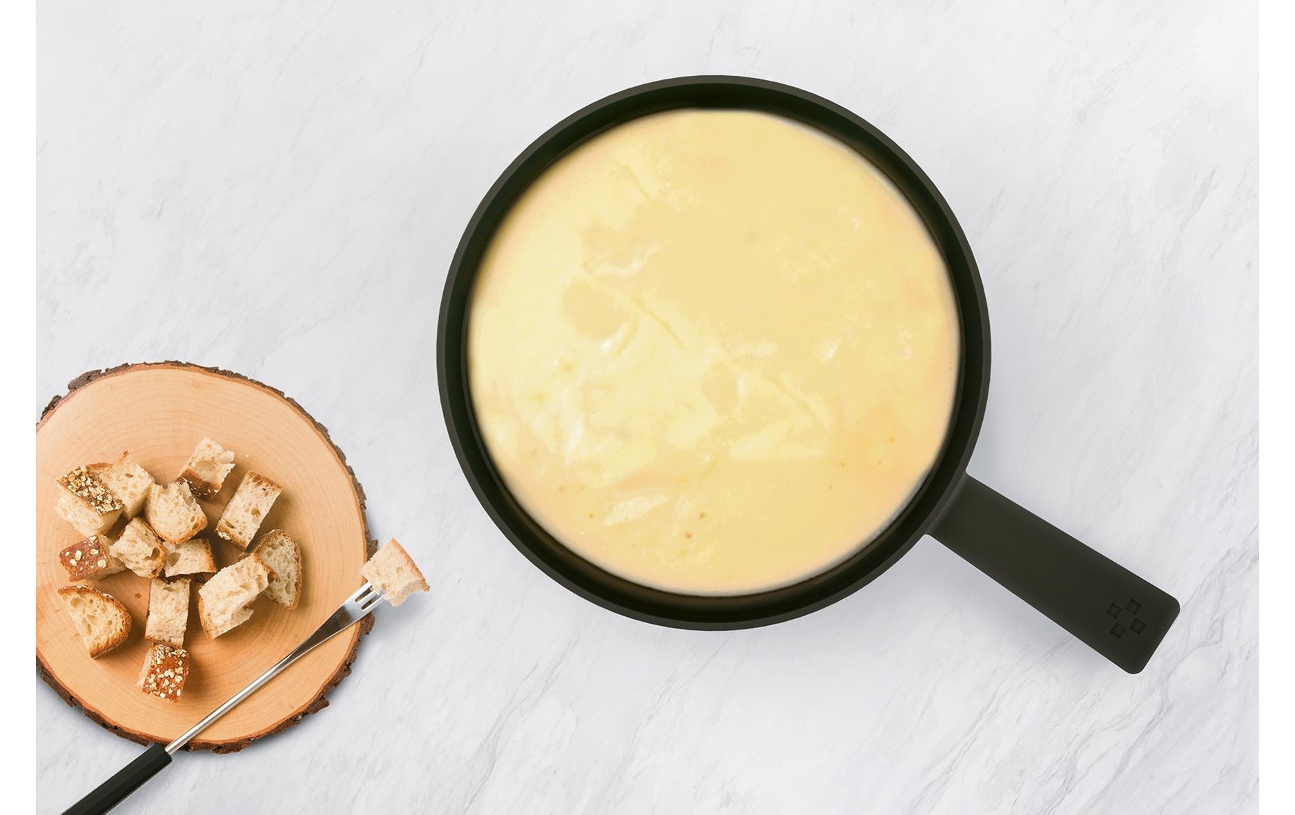 Stöckli Fondue »Stöckli Käsefondue-Set Pilatus Stone Classic 22 BL Gusseisen«