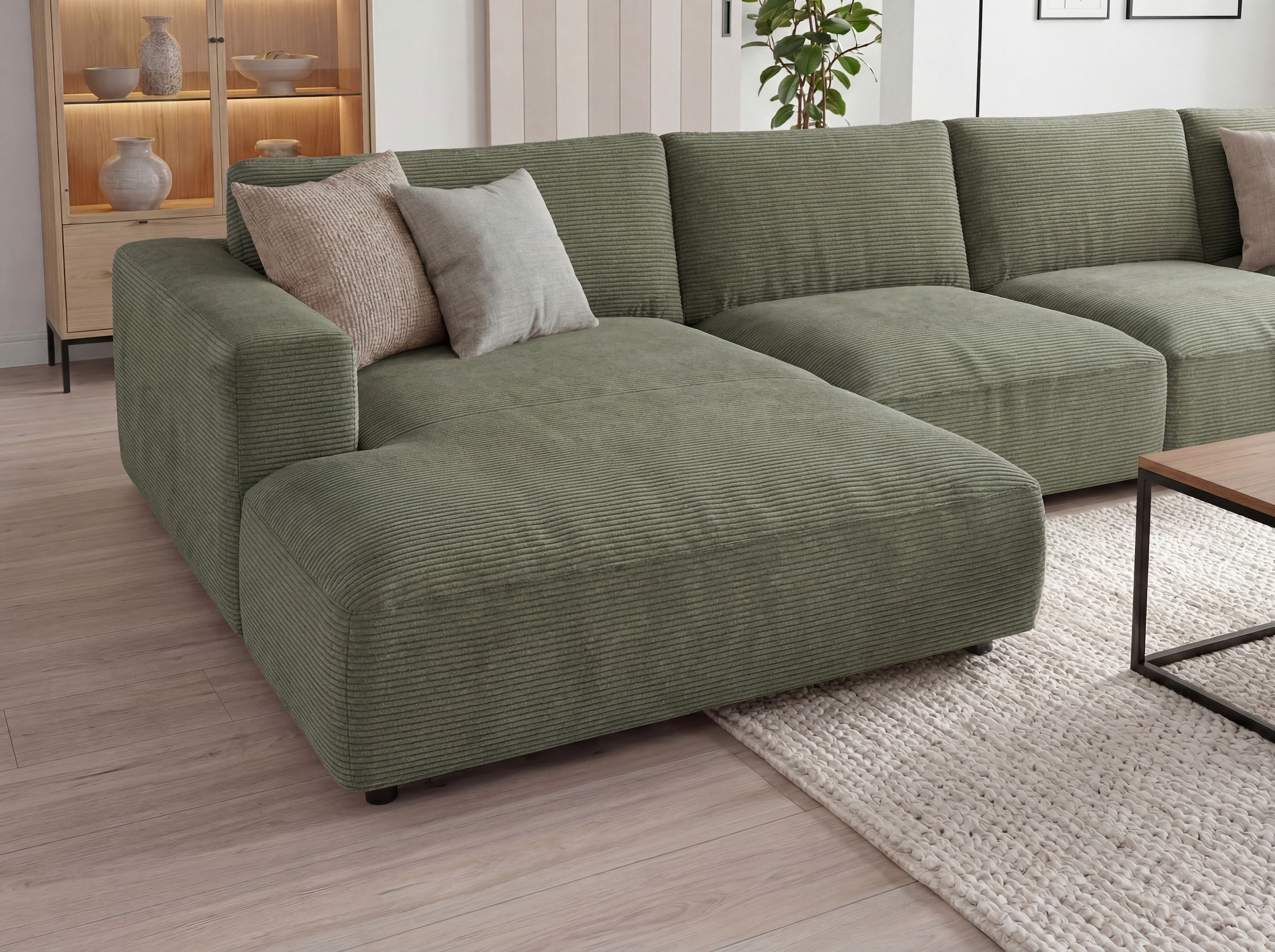 Musterring Paysage de salon »MR LUCIA, das ultimative Raumwunder von Musterring« Surface gigantesque, coussins de chambre haut de gamme & confort de luxe