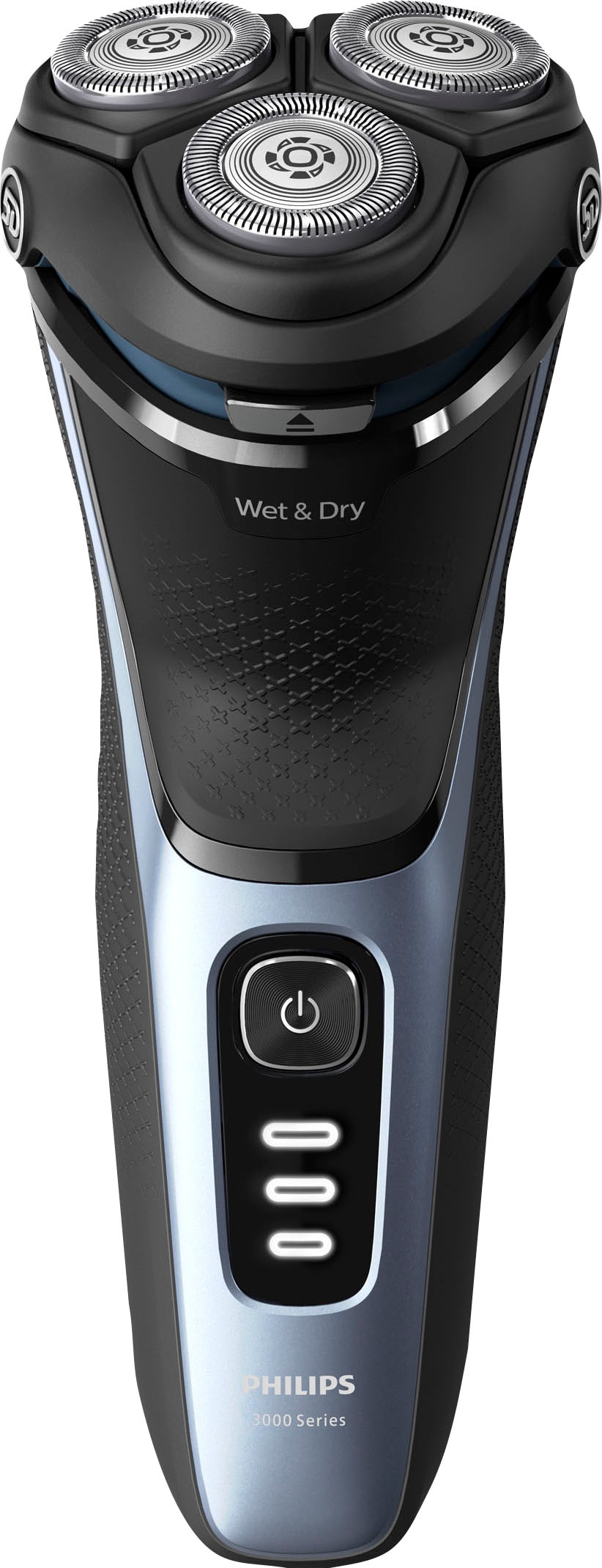 Philips Elektrorasierer »Shaver Series 3000 S3243/12«, 1 St. Aufsätze, ausklappbarer Präzisionstrimmer, 5-dimensional bewegl. Flex-Scherköpfe, Schutzkappe und Tasche