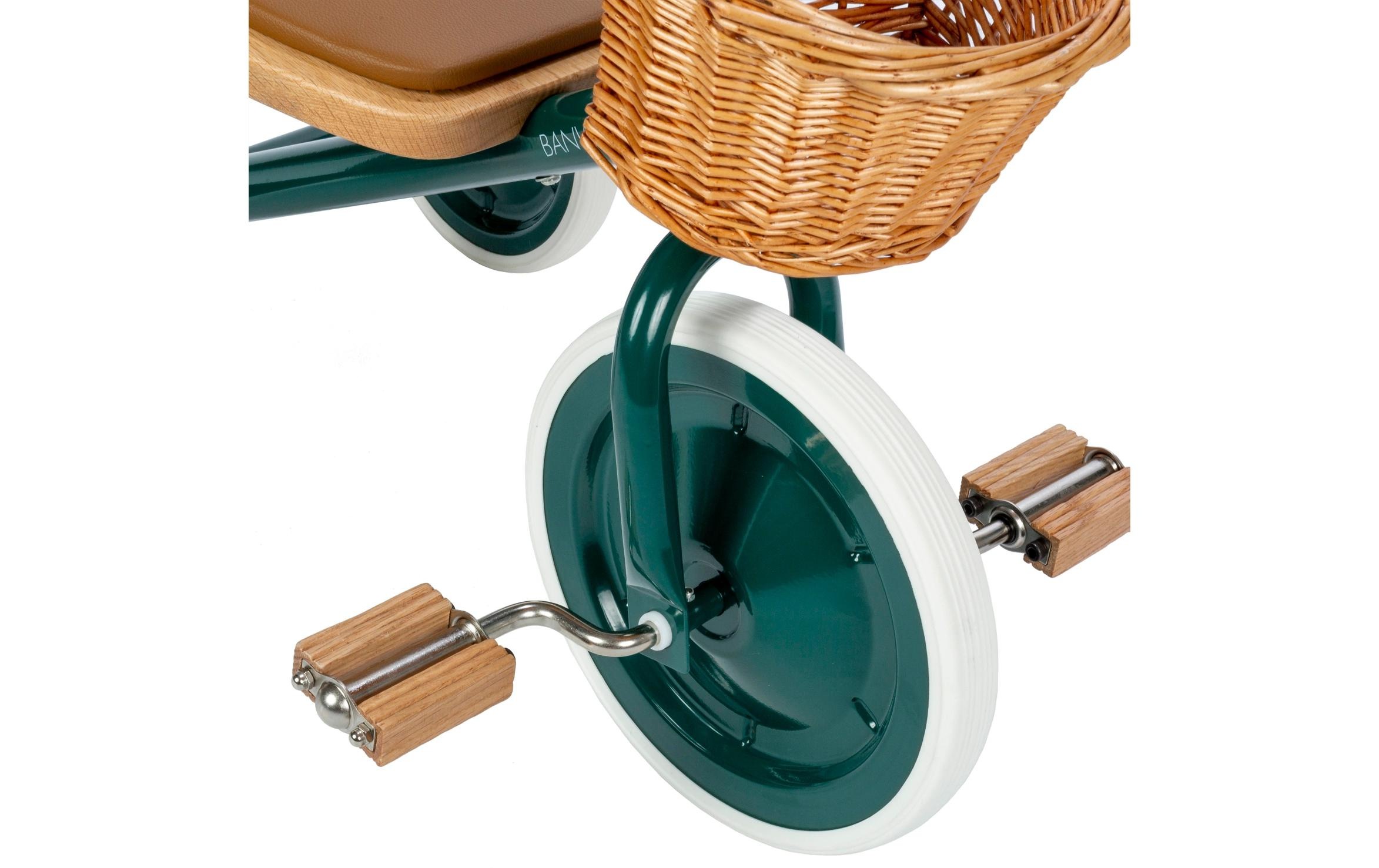   Tricycle »Banwood Trike« Tricycle rétro avec panier et barre de poussée