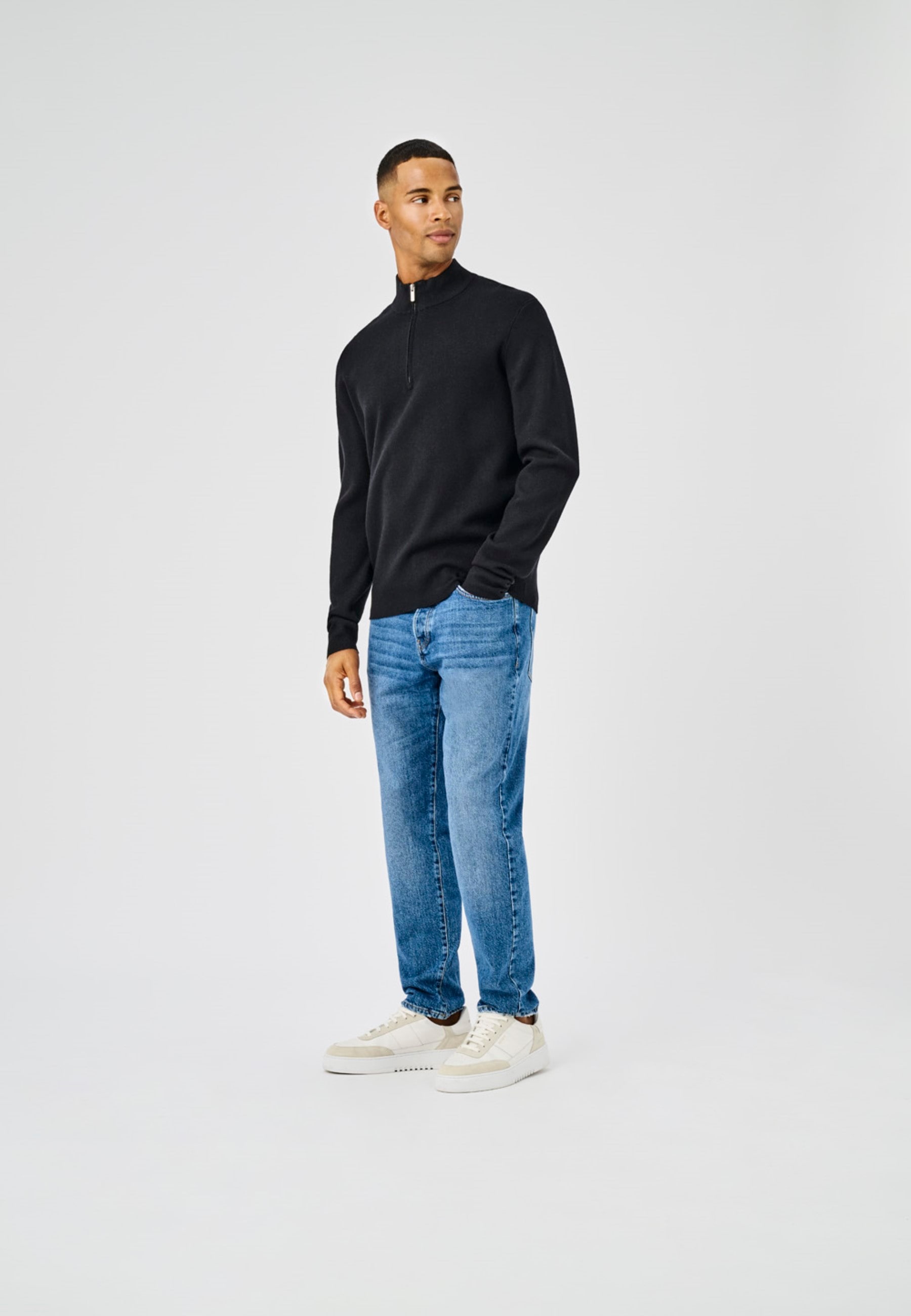 ONLY & SONS Troyer »ONSCOOPER REG 12 HALF ZIP HIGH NECK KNIT«