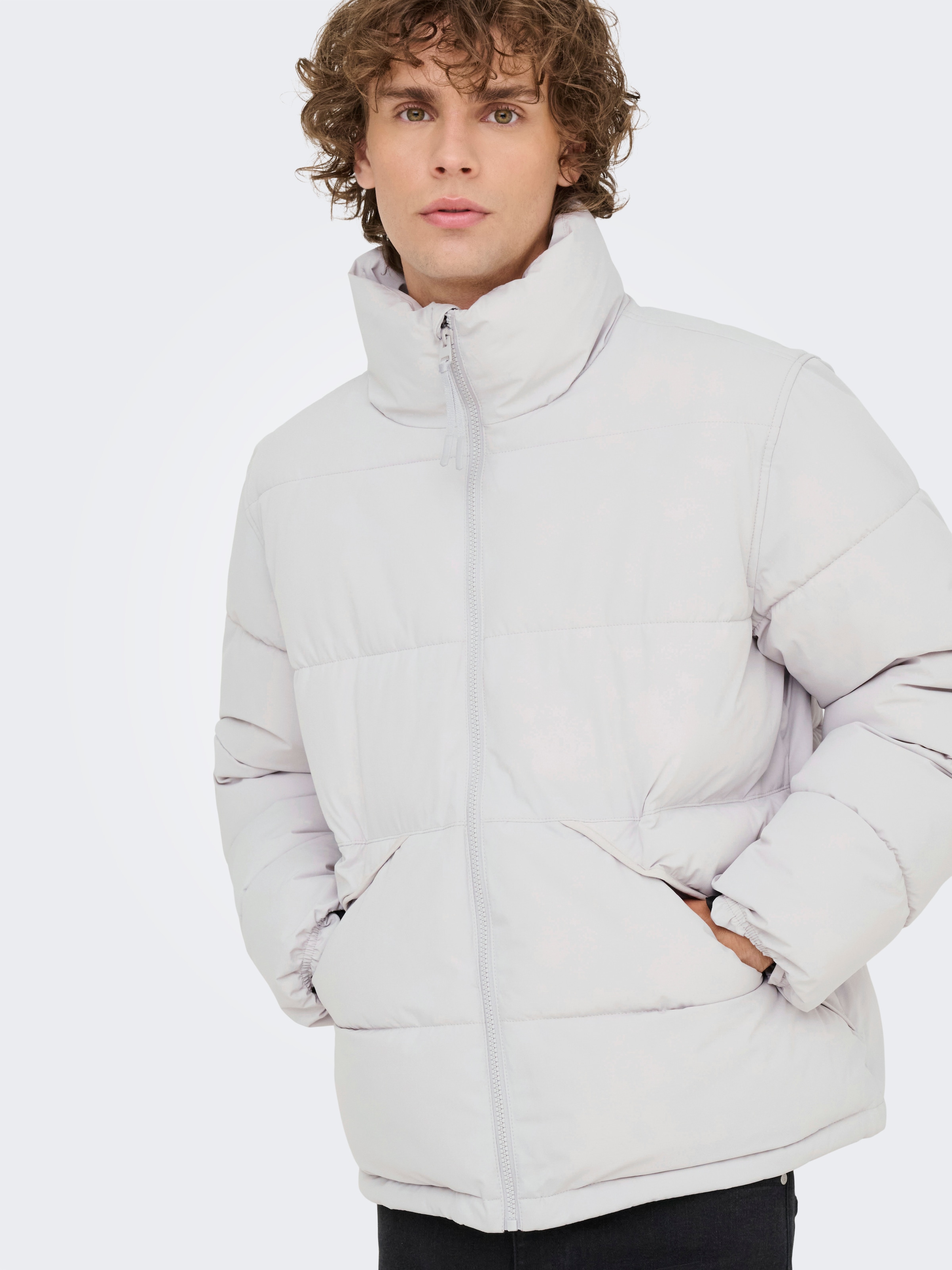 ONLY & SONS Veste matelassée »ONSPACK LIFE PUFFER JACKET OTW« ohne Kapuze