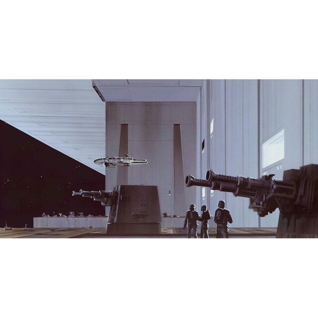 Komar Vliestapete »Star Wars Classic RMQ Death Star Hangar«, 500x250 cm (Breite  x Höhe) bequem kaufen