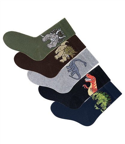 ♕ H.I.S Socken, (5 Paar), mit Dinosauriermotiven versandkostenfrei auf