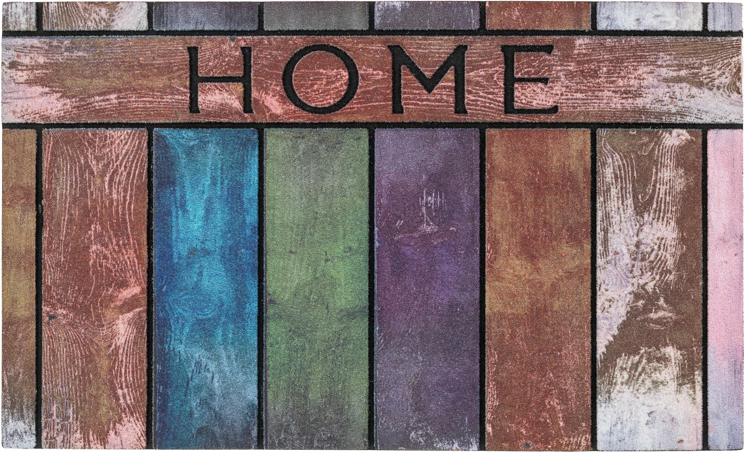 Image of ASTRA Fussmatte »Eco Fashion 435, Home«, rechteckig, 7 mm Höhe, Schmutzfangmatte, mit Spruch, In -und Outdoor geeignet bei Ackermann Versand Schweiz