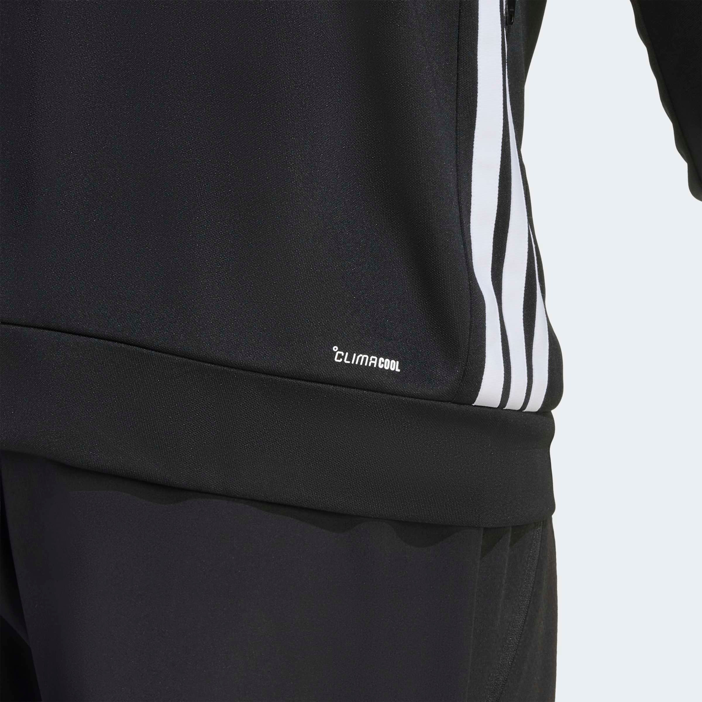 adidas Performance Trainingsjacke »WORKOUT ESSENTIALS ALL-SET 3-STREIFEN, GEWIRKTES MATERIAL«