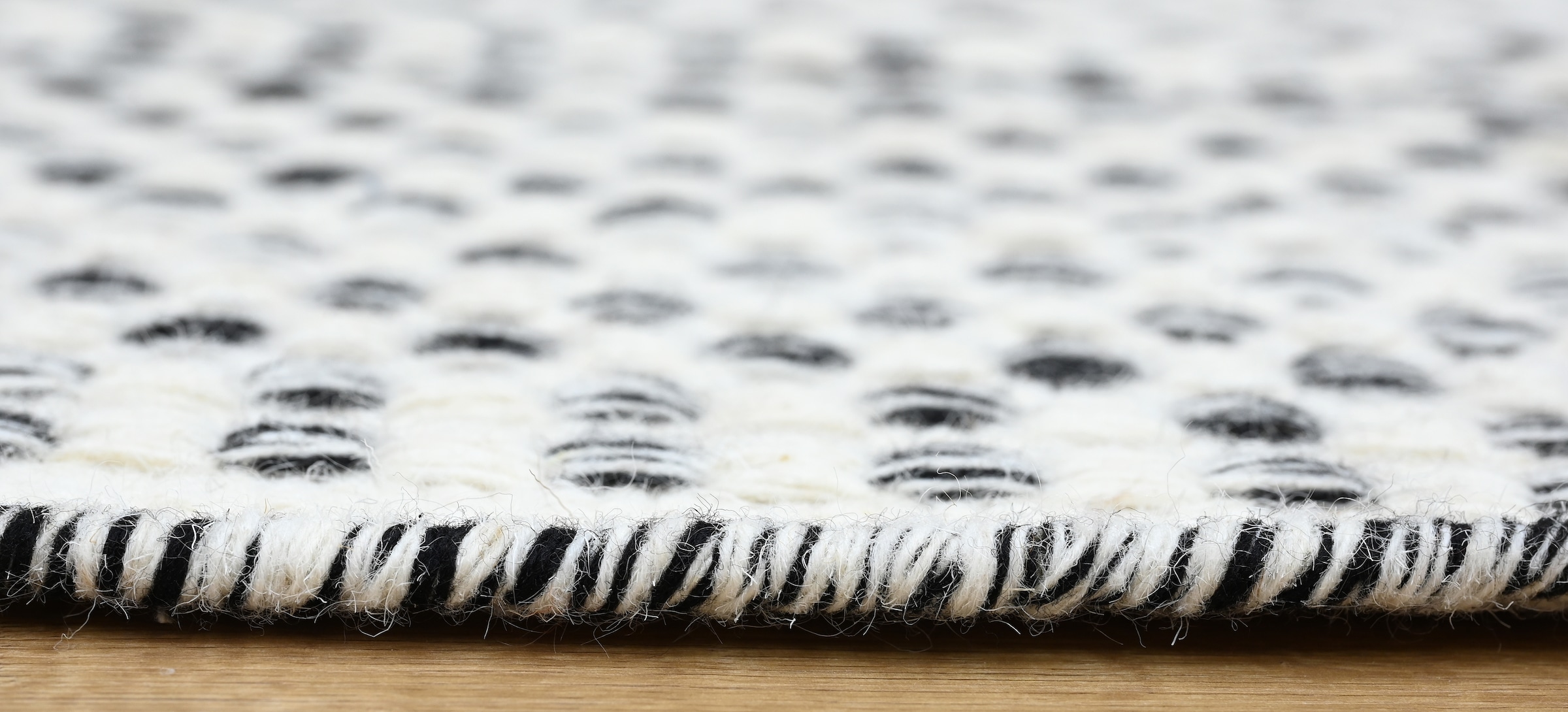 Myflair Möbel & Accessoires Tapis en laine »Wooly Nature« Rond 10 mm Höhe Tapis tissé main, laine pure, design scandinave, tissé à la main, salon