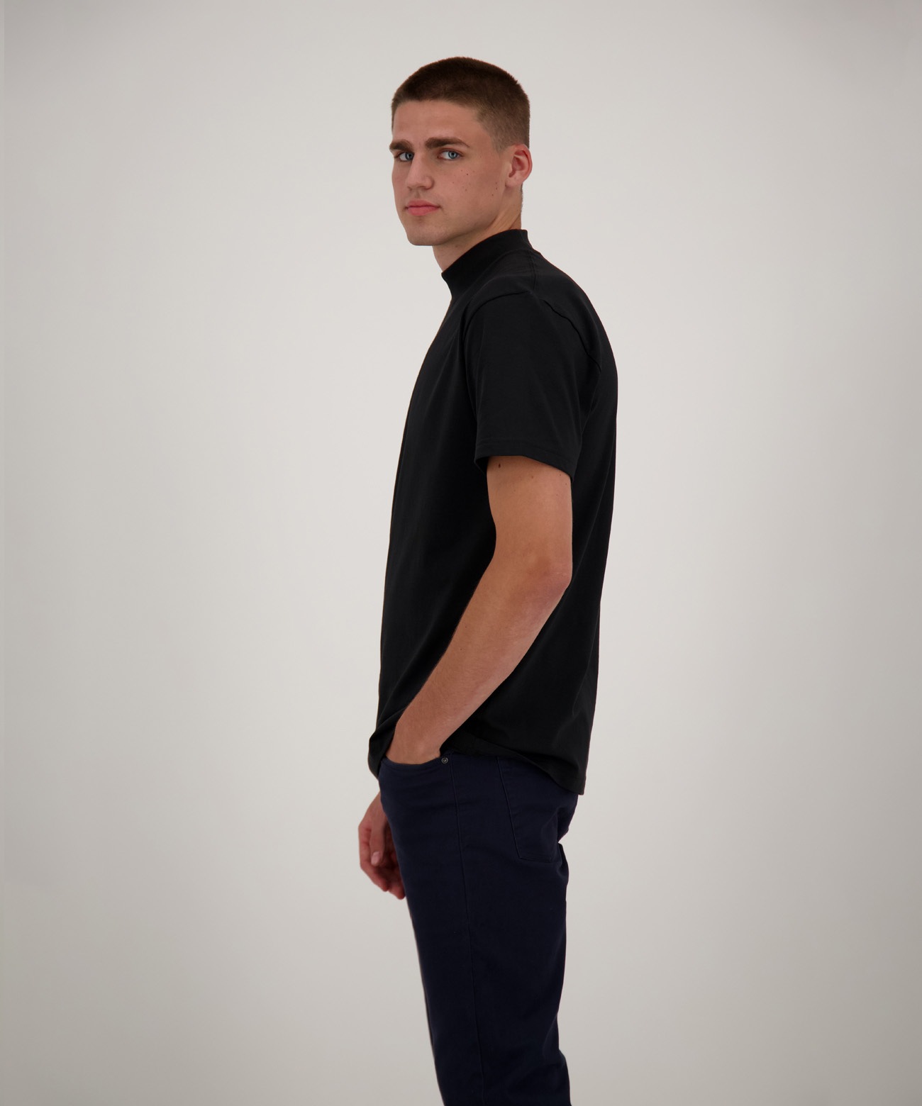 RAGMAN Stehkragenshirt