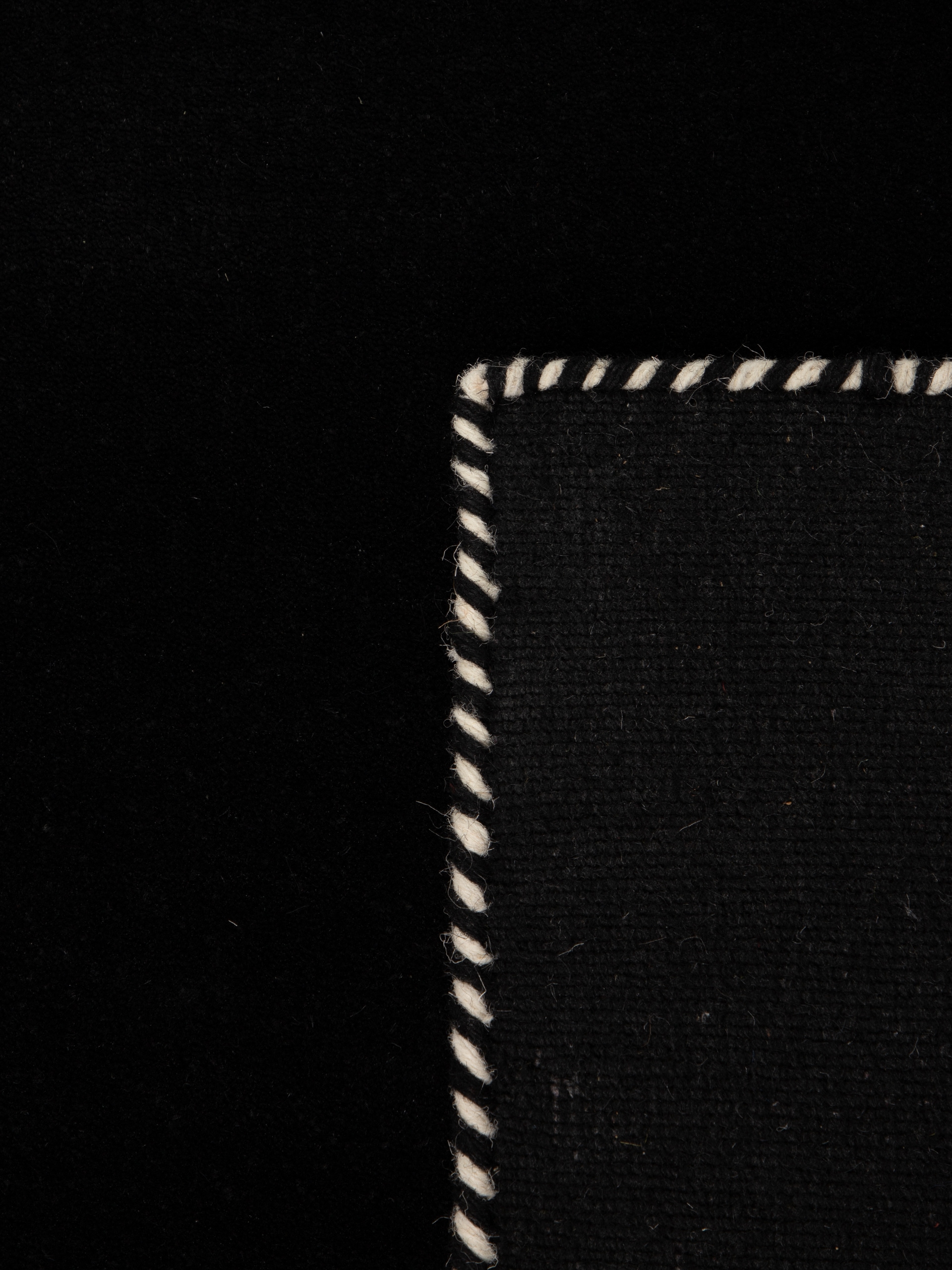 carpetfine Wollteppich »Gabbeh Lola Uni« rechteckig 14 mm Höhe mit natürlichem Pflanzenmaterial von Hand gewebt, auch in Rund