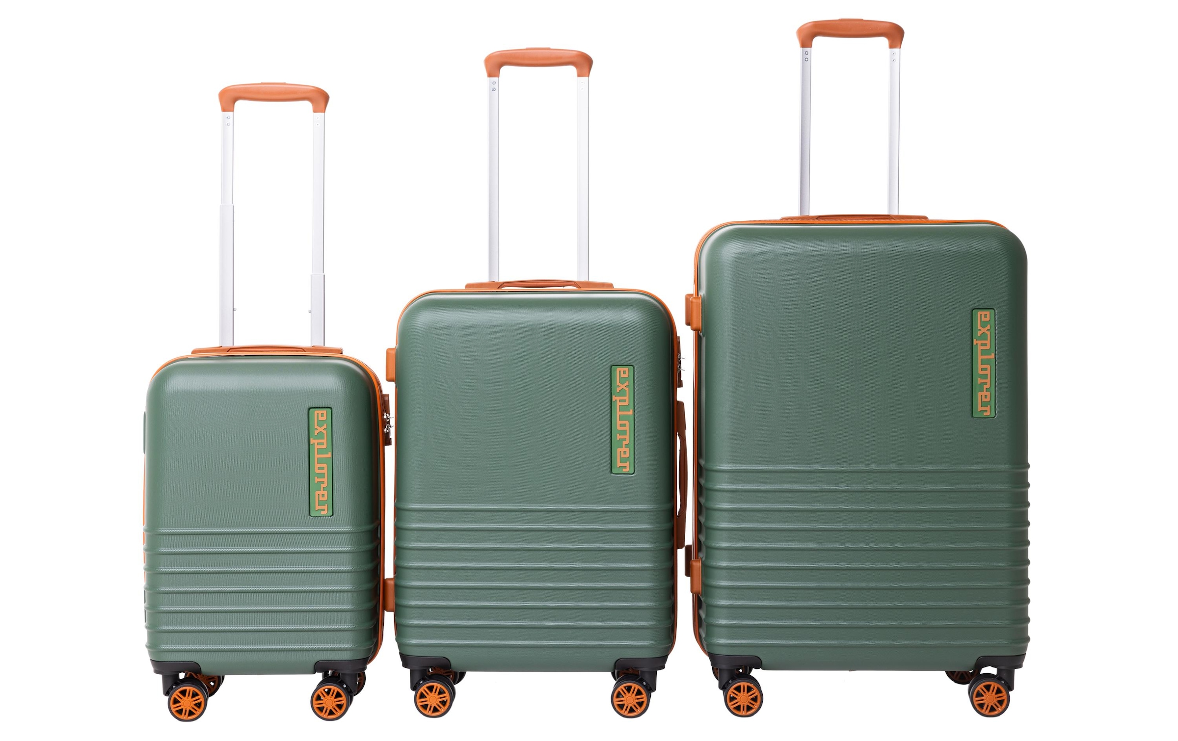 Koffer »FTM Explorer, 3-teilig,«, 4 Rollen