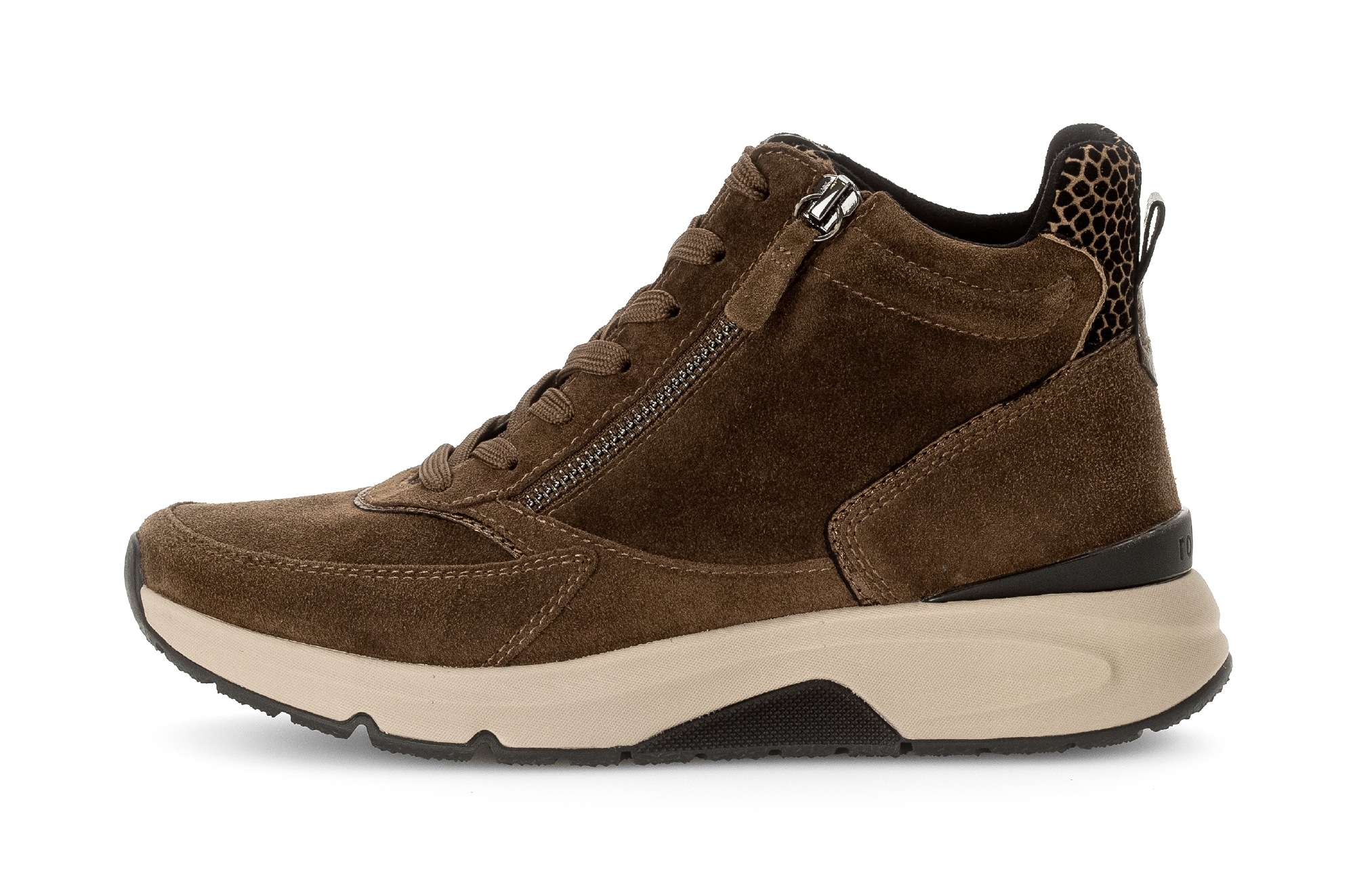 rollingsoft Keilsneaker  , Freizeitschuh, Schnürschuh, Schnürboots mit herausnehmbarem Fussbett