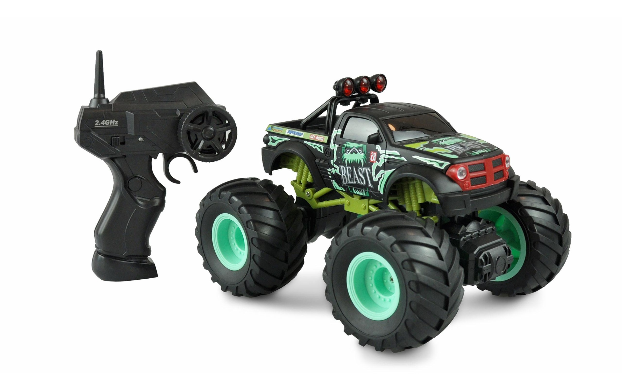 Image of Amewi RC-Monstertruck "Big Buster Grün, RTR,"