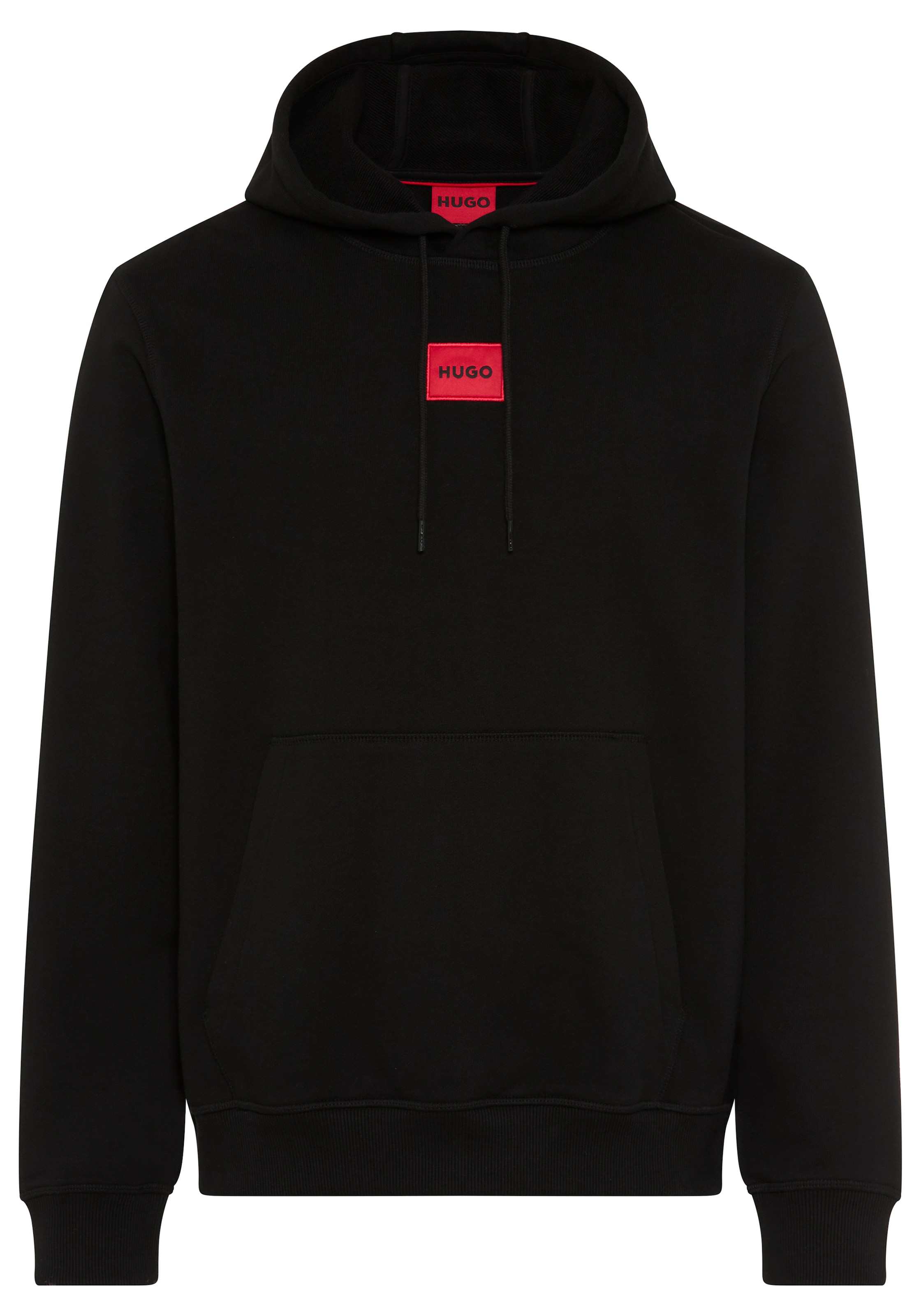 HUGO Sweat à capuche »Daratschi«, Kapuze mit Kordelzug, Regular Fit Kängurutasche, HUGO Weblabel
