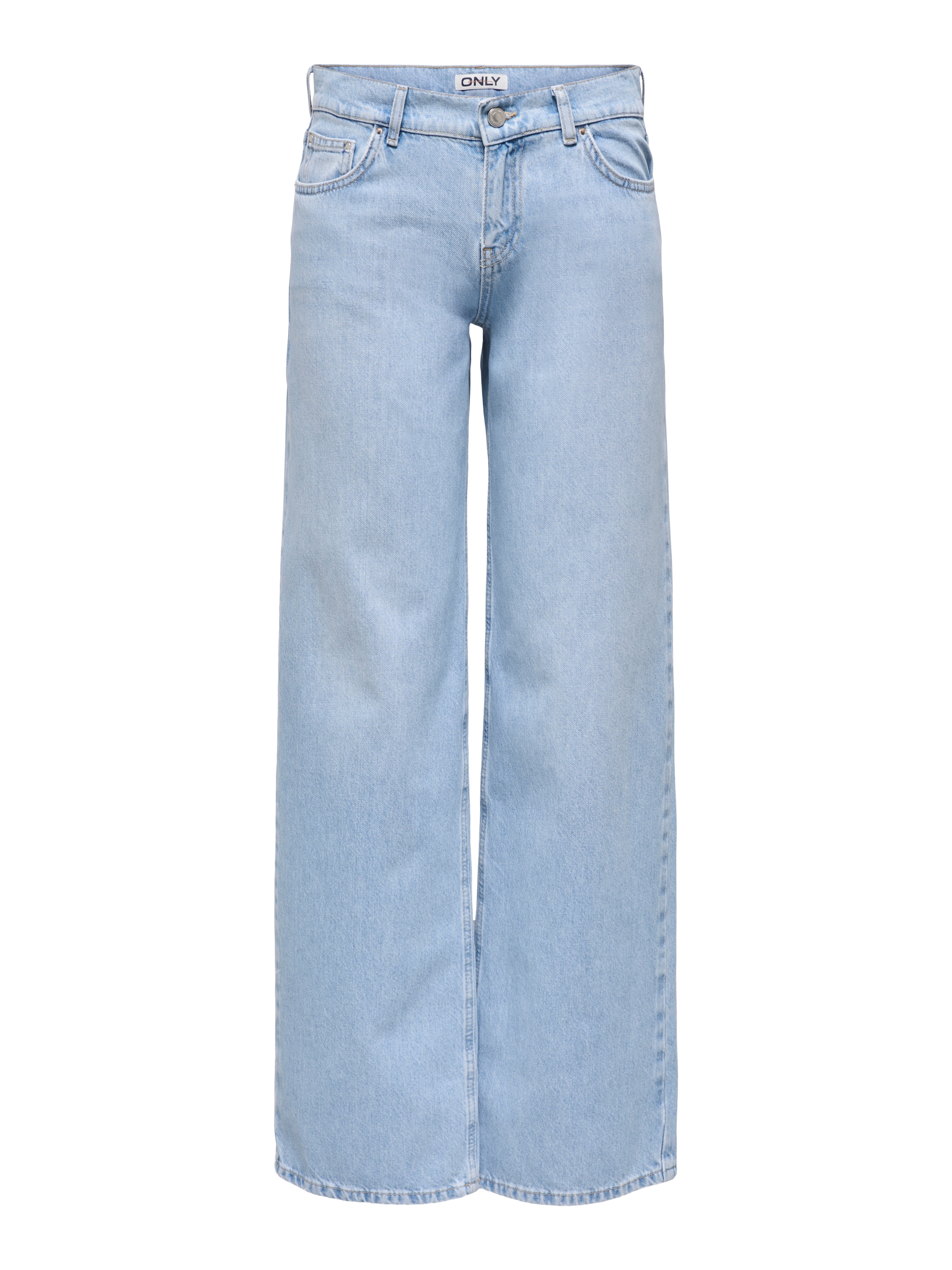 ONLY Low-rise-Jeans »ONLBRENDA LOW WIDE DNM CRO045« Baumwolle, low waist, wide fit