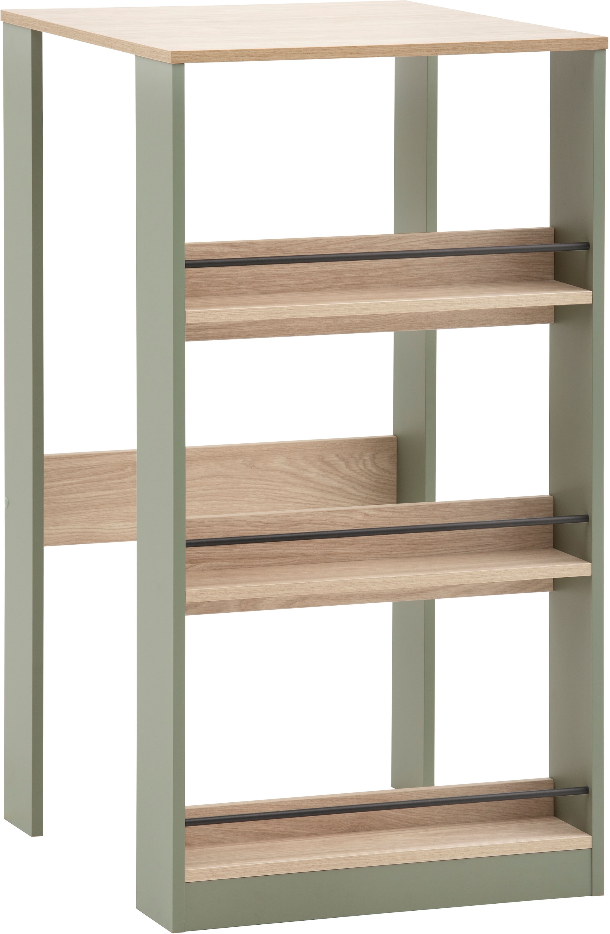 Image of KOCHSTATION Küchentisch "KS-Kolari" 1 Stk. tlg. Breite 58 cm, mit 3 offenen Fächern