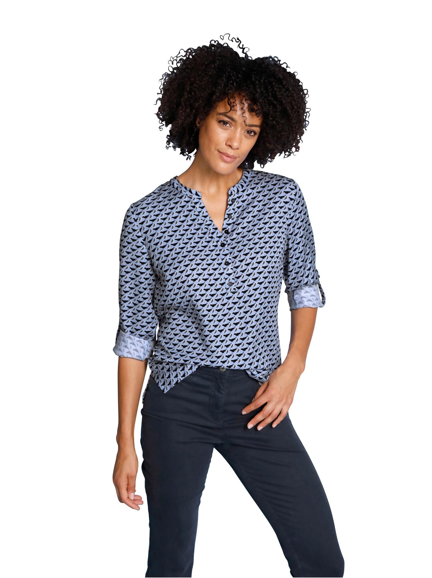 Image of CREATION L PREMIUM Druckbluse bei Ackermann Versand Schweiz