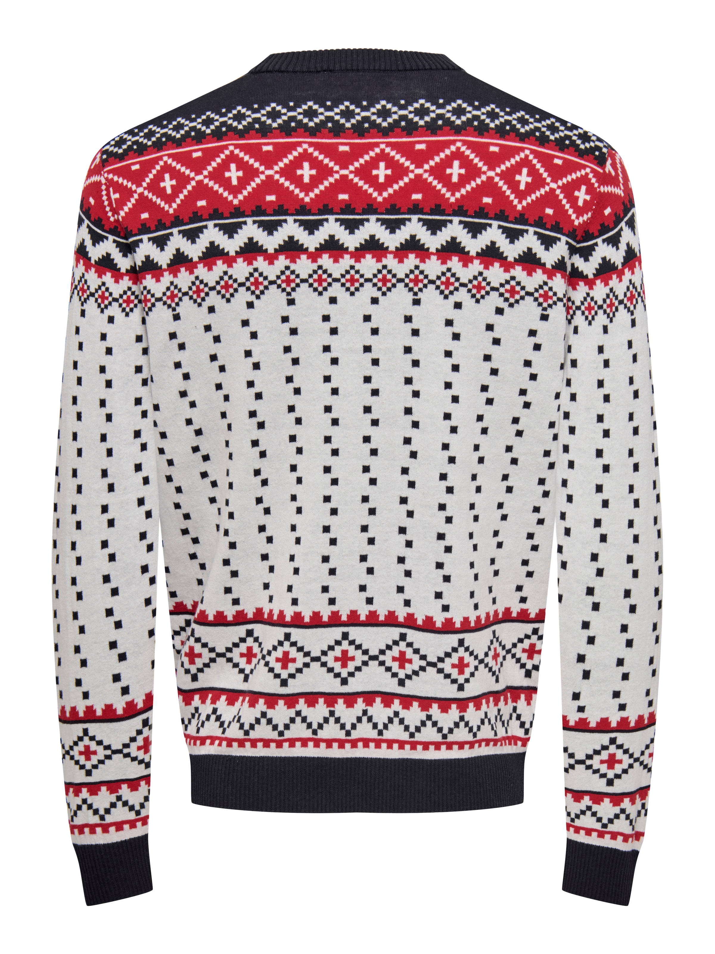 ONLY & SONS Pull à col rond »ONSX-MAX REG DEER CREW KNIT«