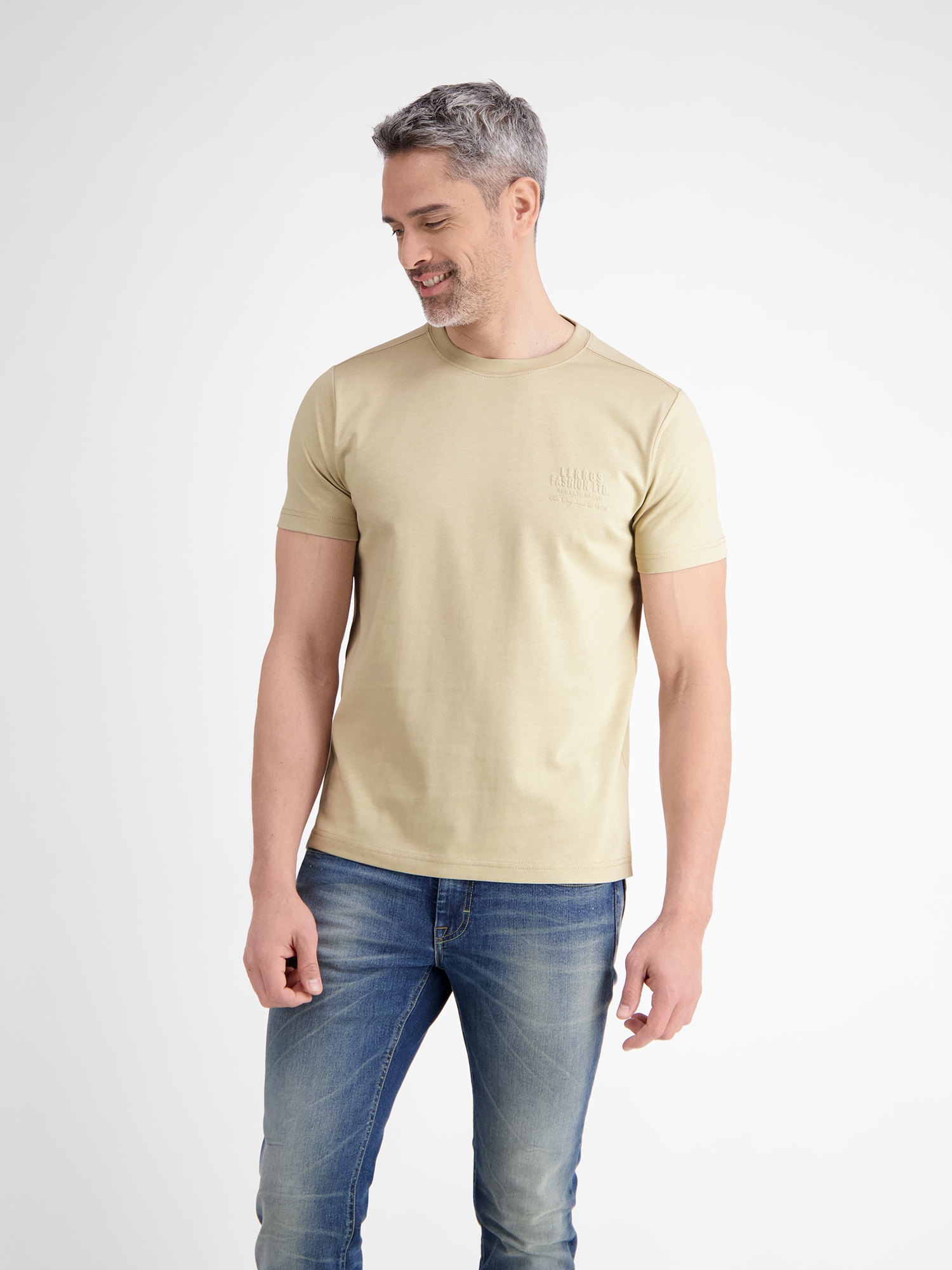 LERROS T-Shirt »LERROS Herren T-Shirt in weicher Jerseyqualität«